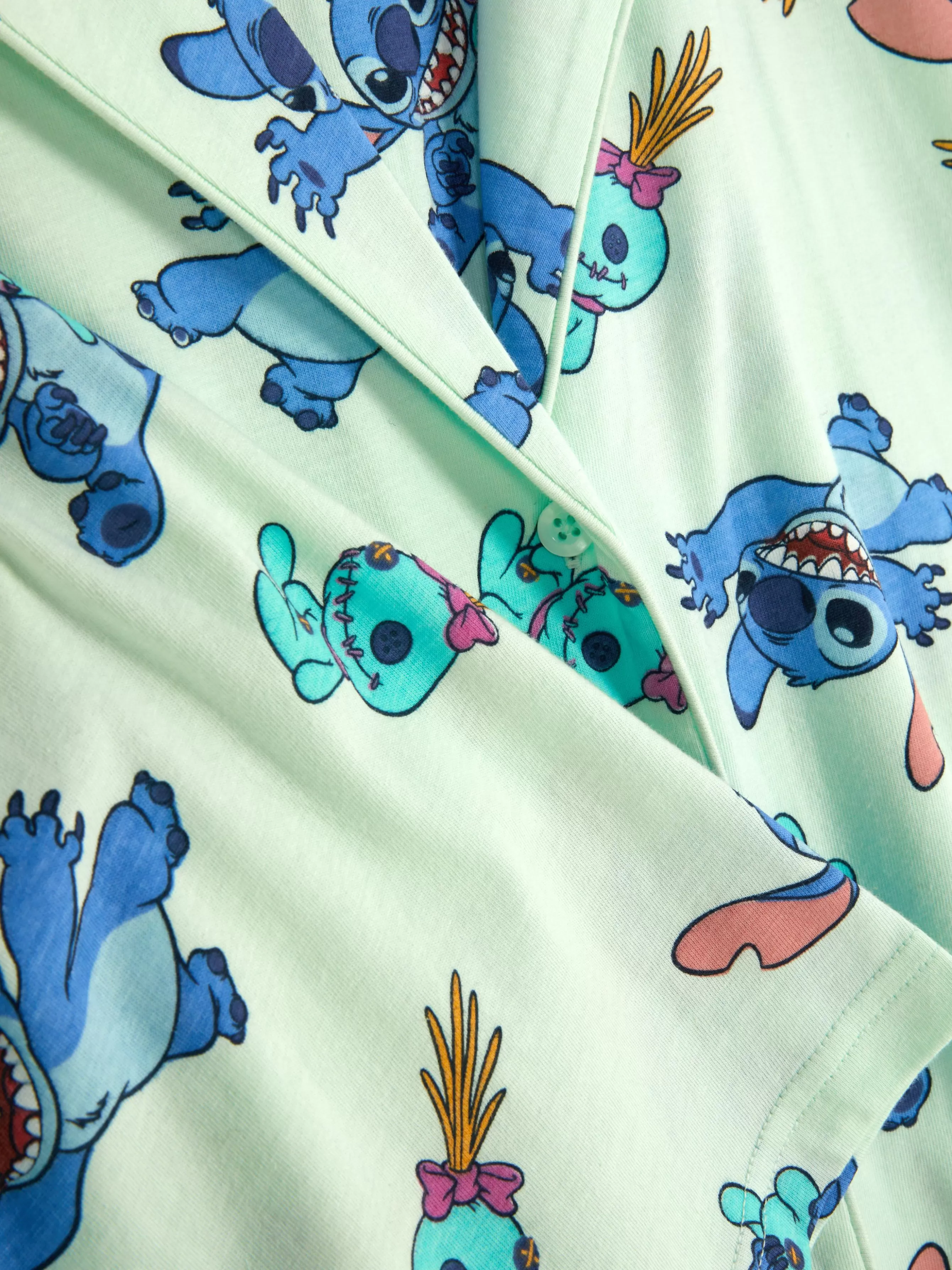 Flash Sale Primark Pyjama Disney Lilo & Stitch Vert menthe