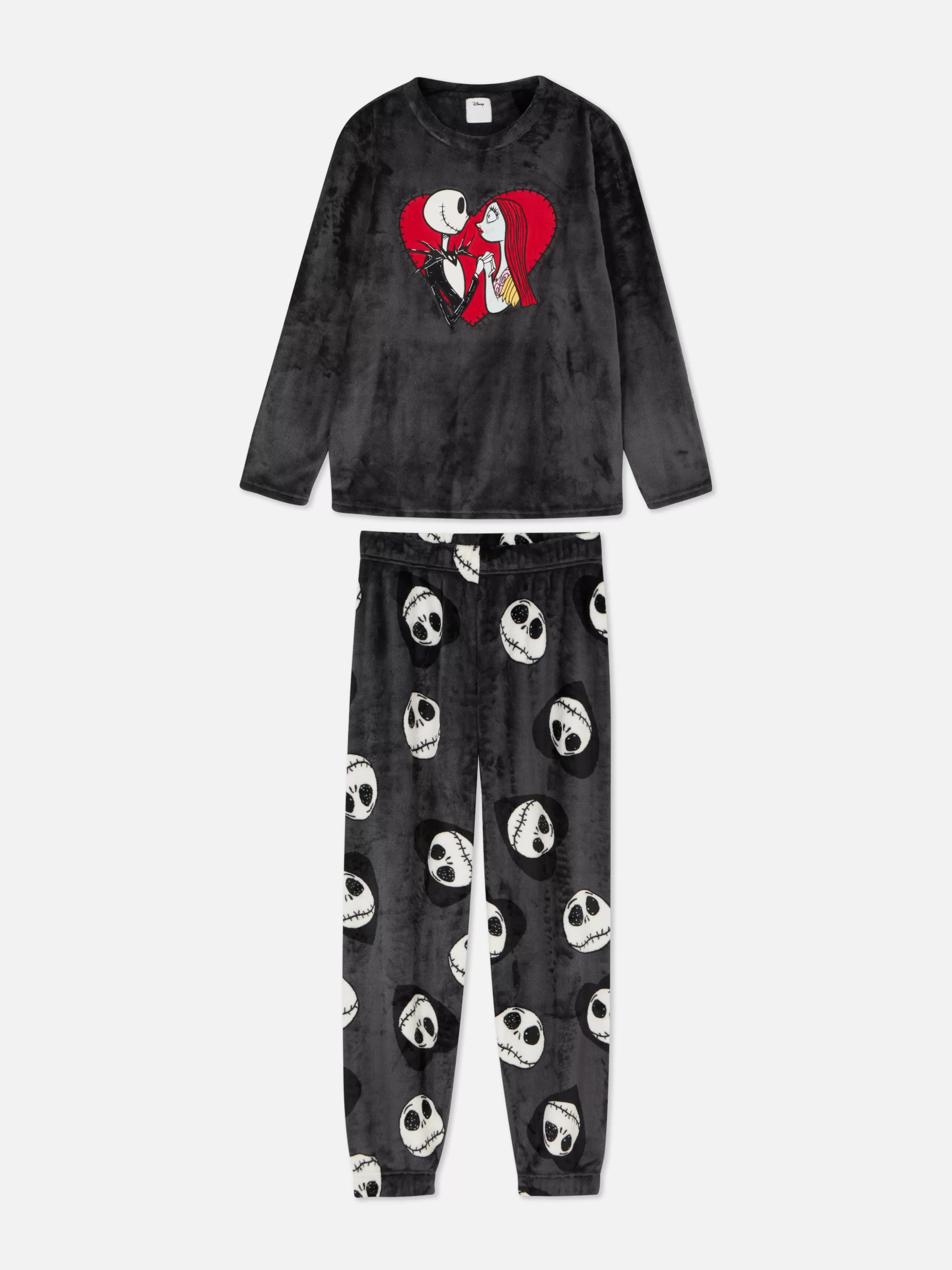 Best Sale Primark Pyjama Disney L'Étrange Noël De Monsieur Jack Anthracite