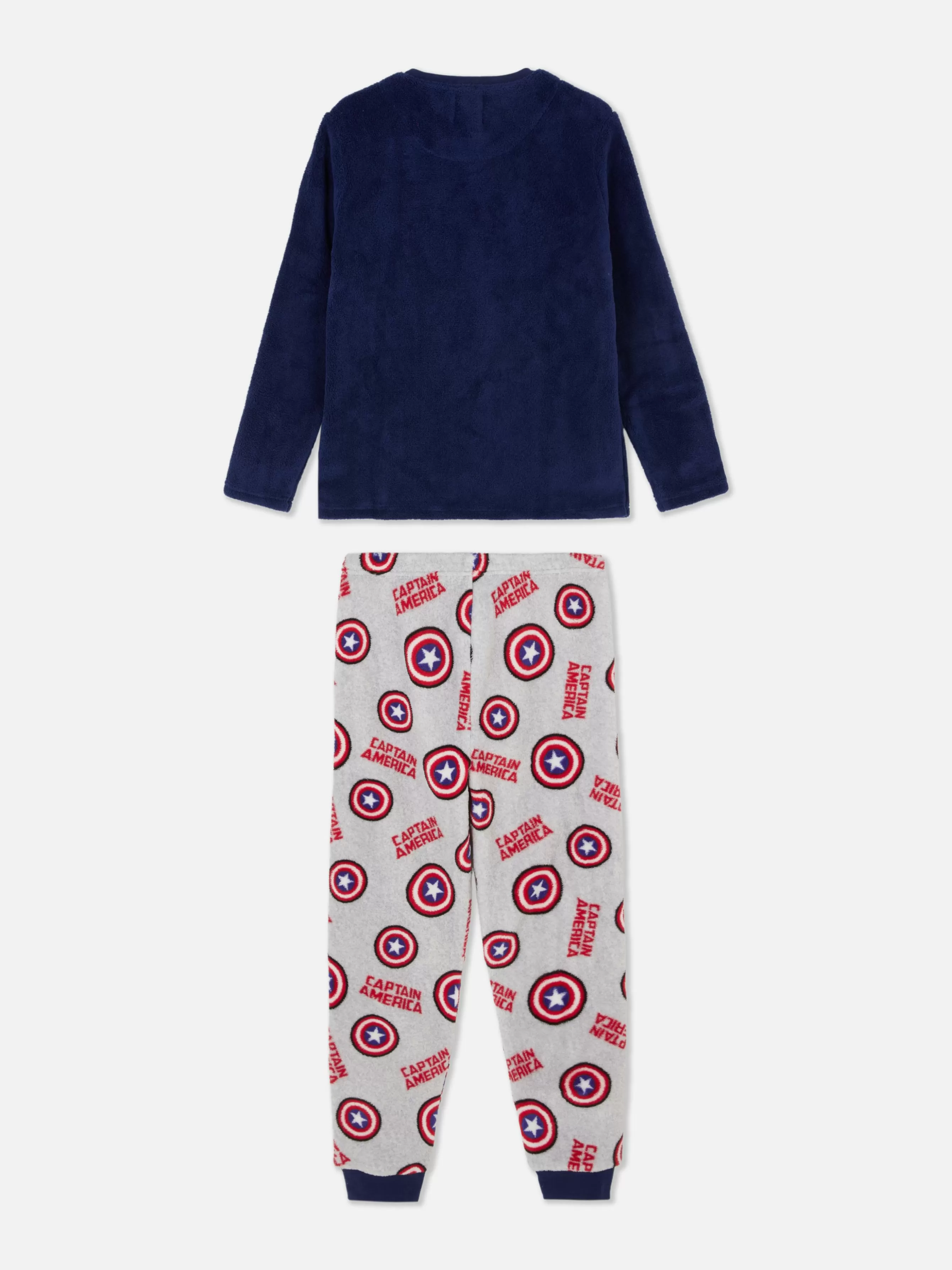 Best Sale Primark Pyjama Doux Marvel Captain America Bleu marine