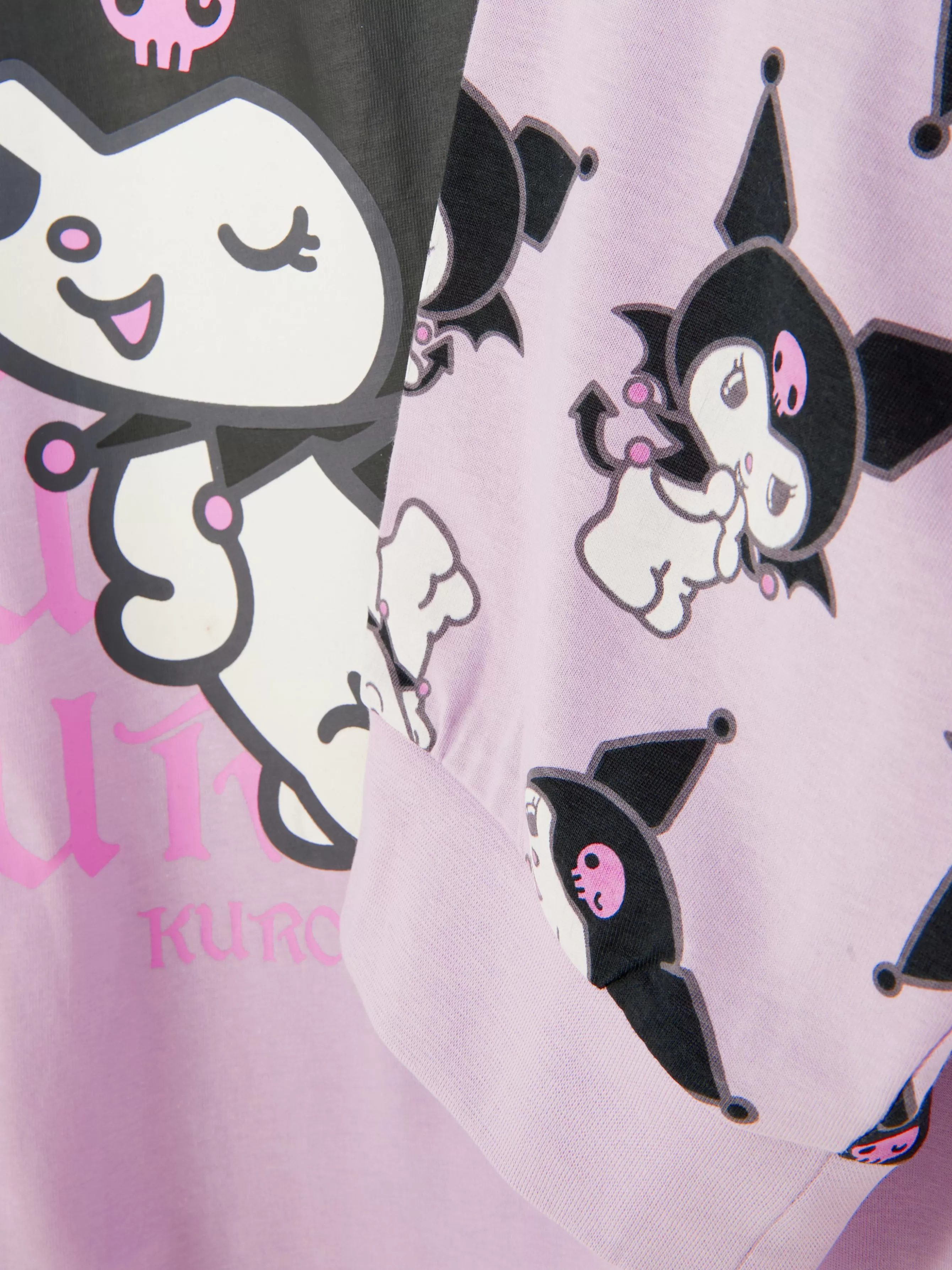 Online Primark Pyjama En Jersey Hello Kitty Kuromi Lilas