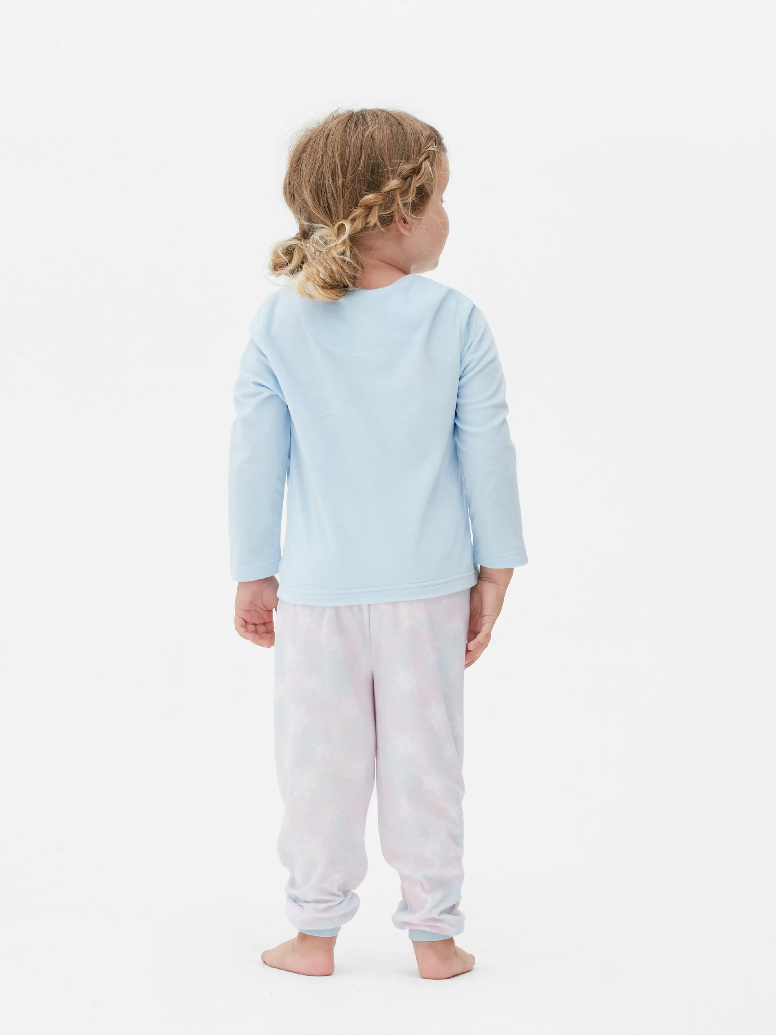 Shop Primark Pyjama En Minky Disney La Reine Des Neiges Bleu