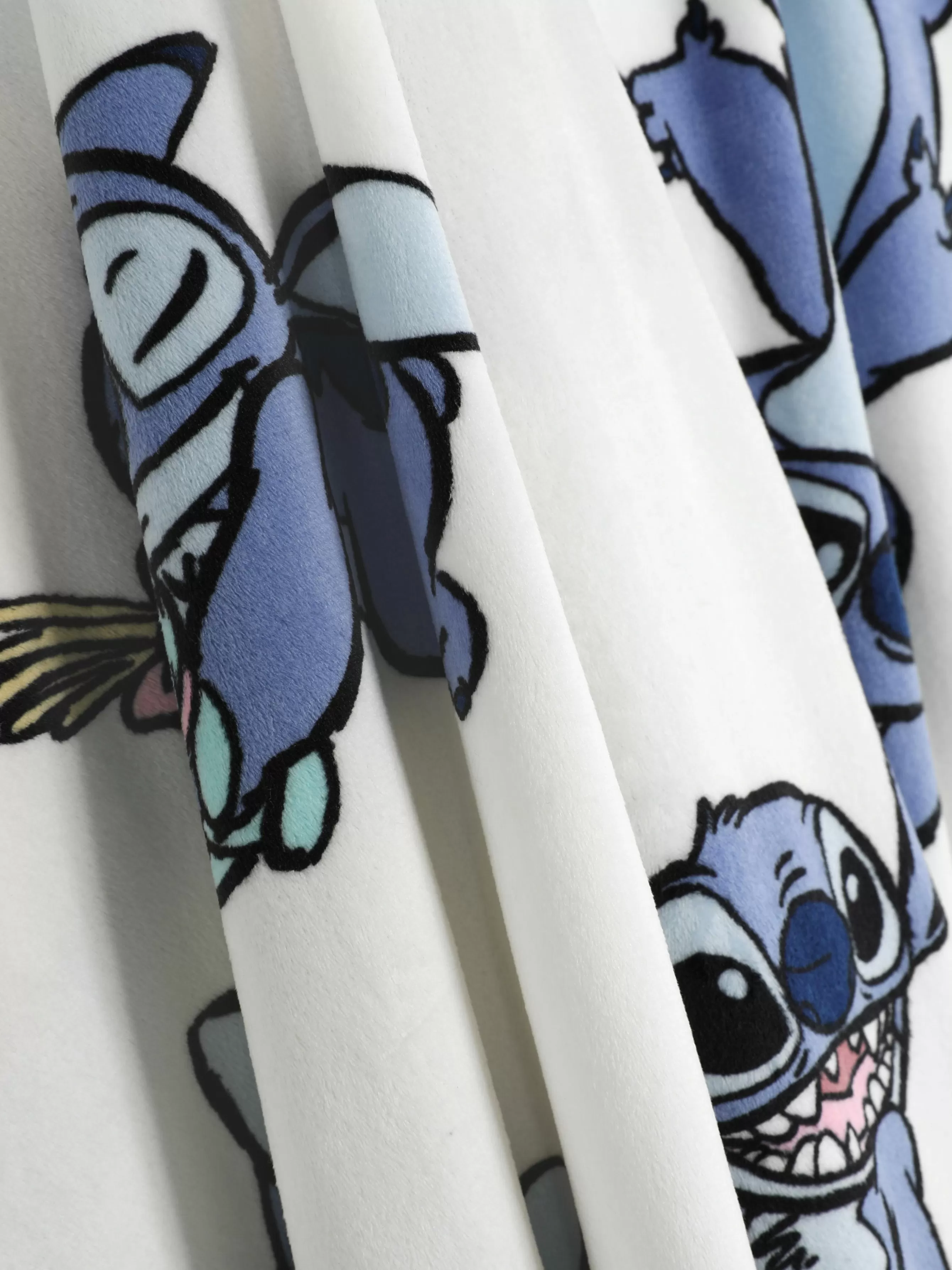 New Primark Pyjama En Molleton à Manches Longues Disney Ivoire