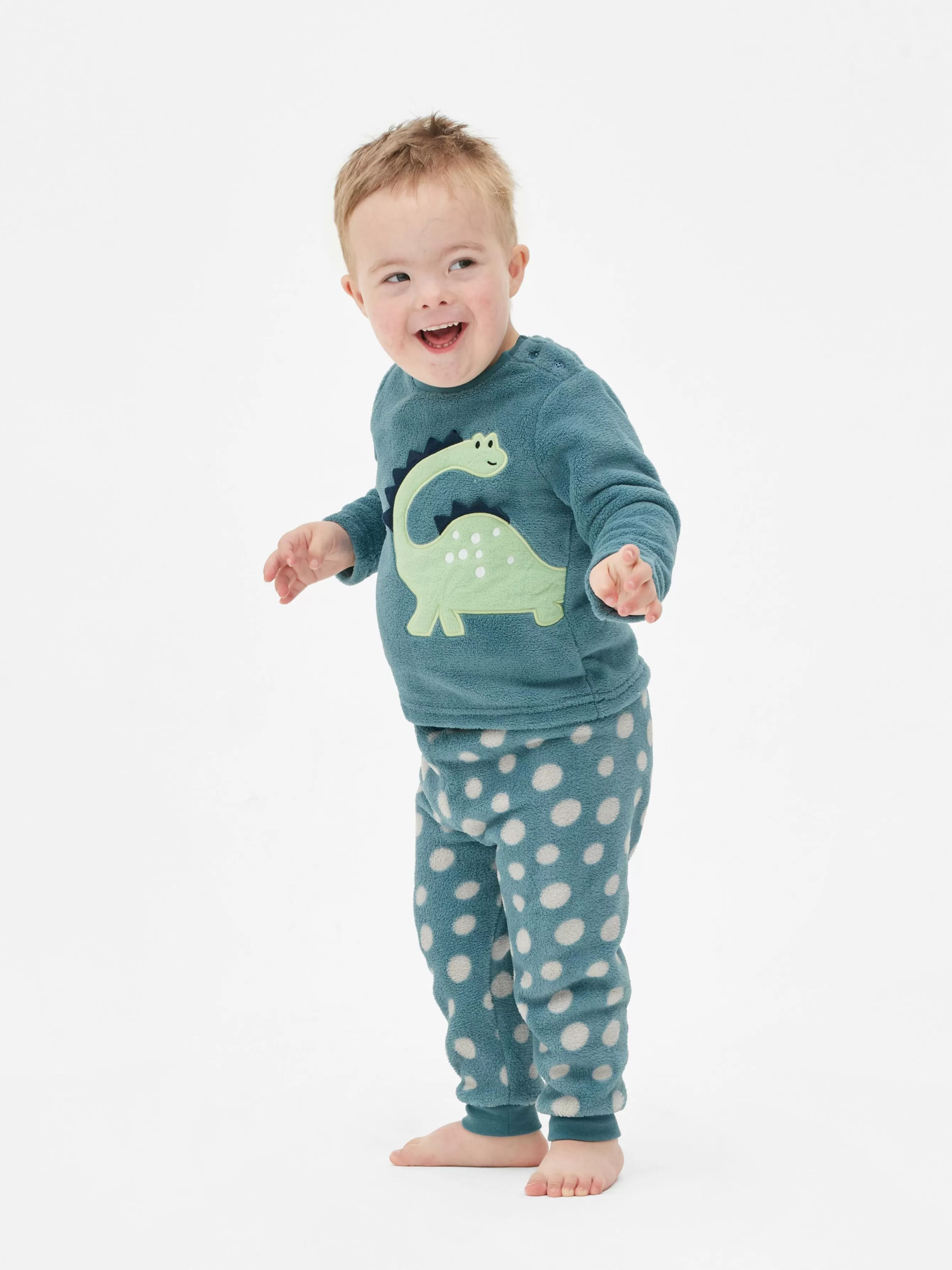 Best Primark Pyjama En Molleton à Motif Ours Bleu sarcelle