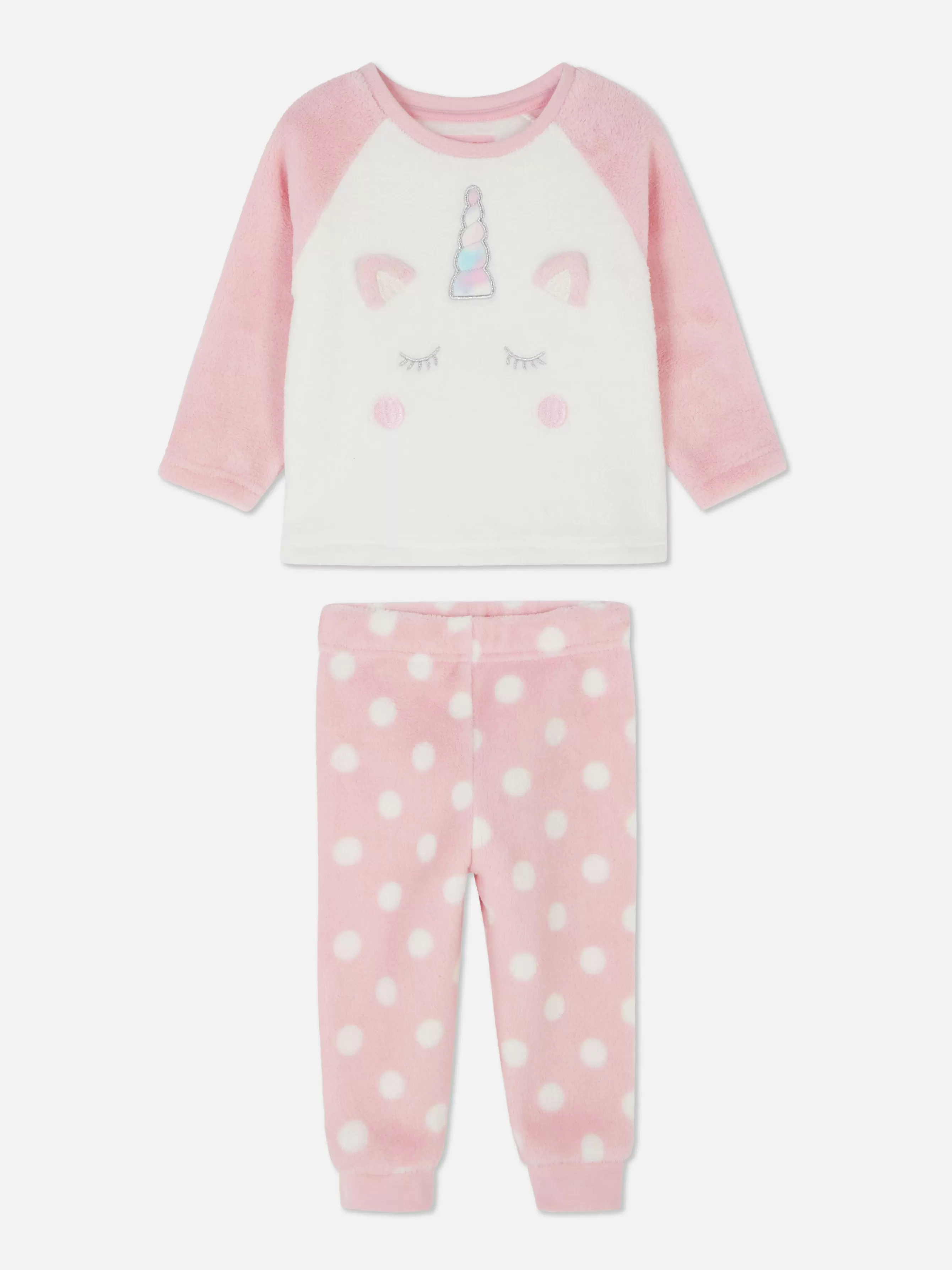 Best Sale Primark Pyjama En Molleton à Motif Personnage Animal Rose