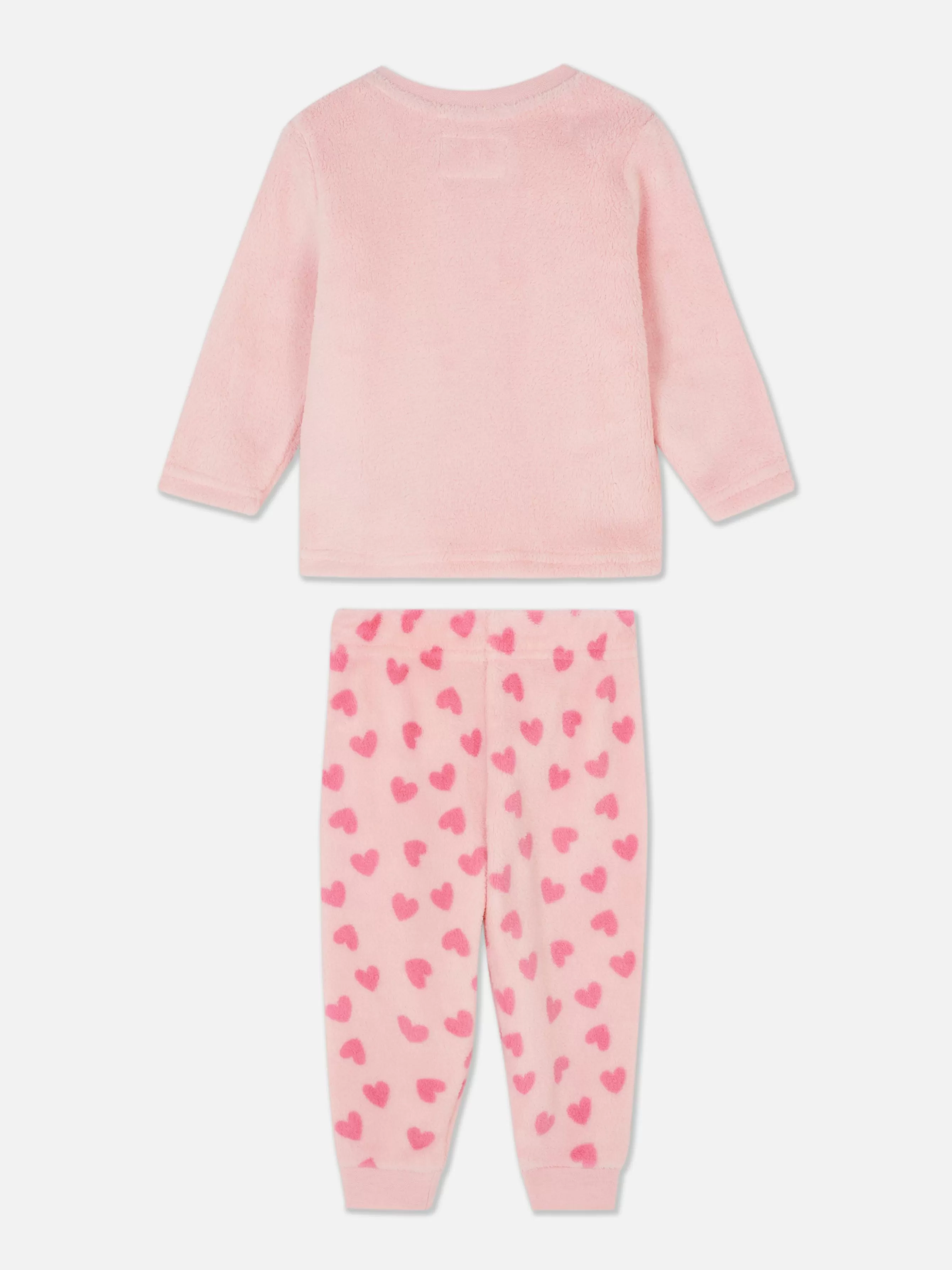 Discount Primark Pyjama En Molleton à Motif Personnage Animal Rose vif