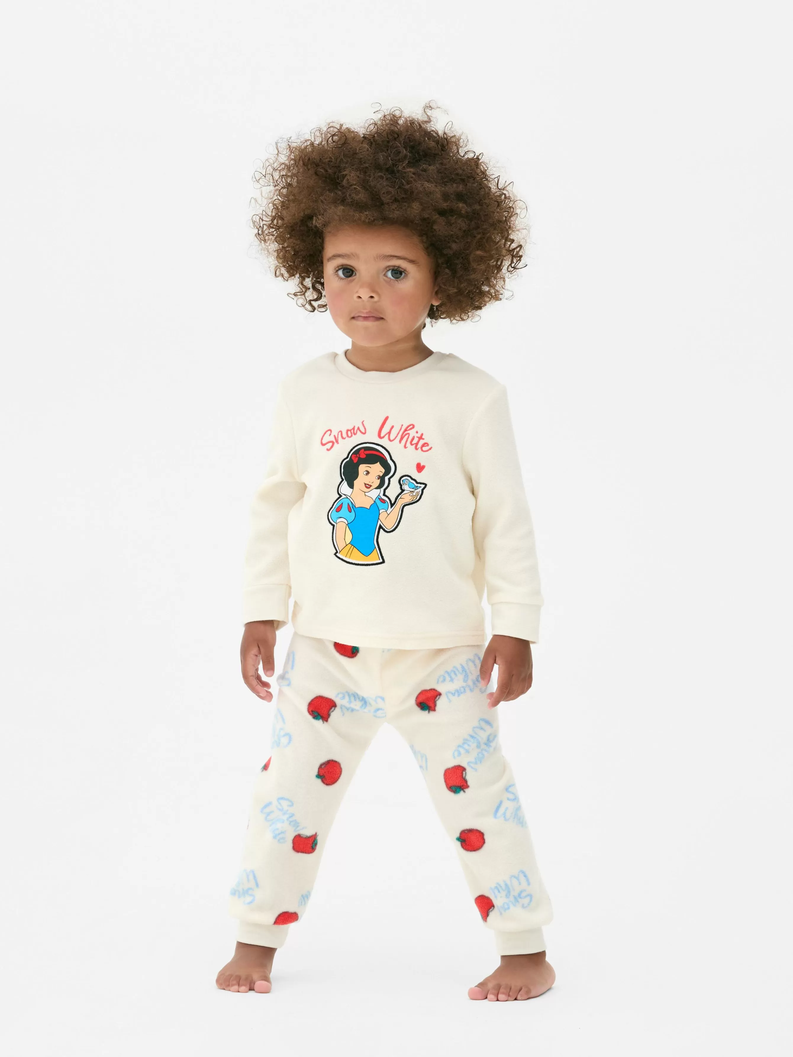 Best Sale Primark Pyjama En Molleton Disney Blanche-Neige Écru