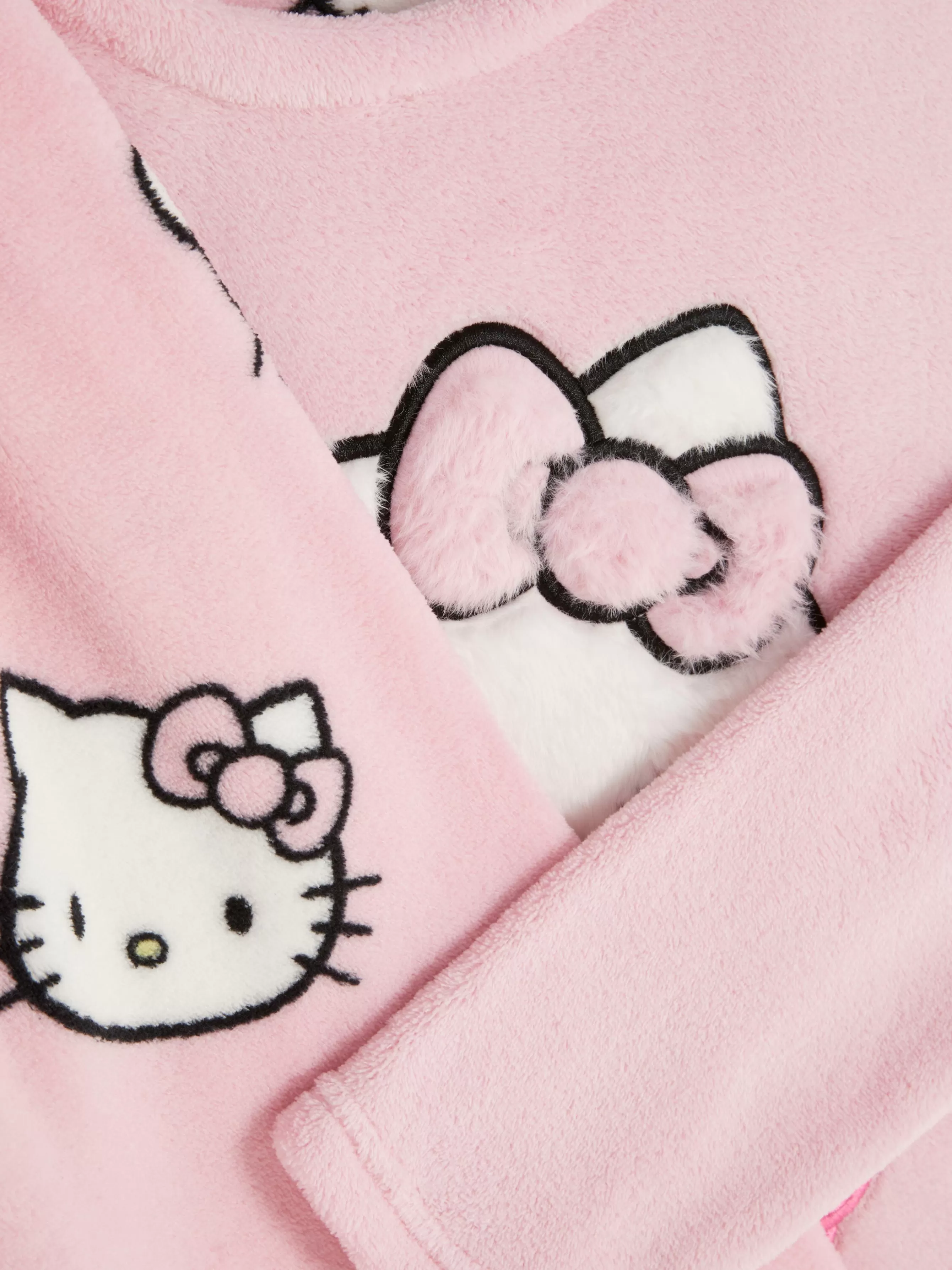 Sale Primark Pyjama En Molleton Hello Kitty Rose