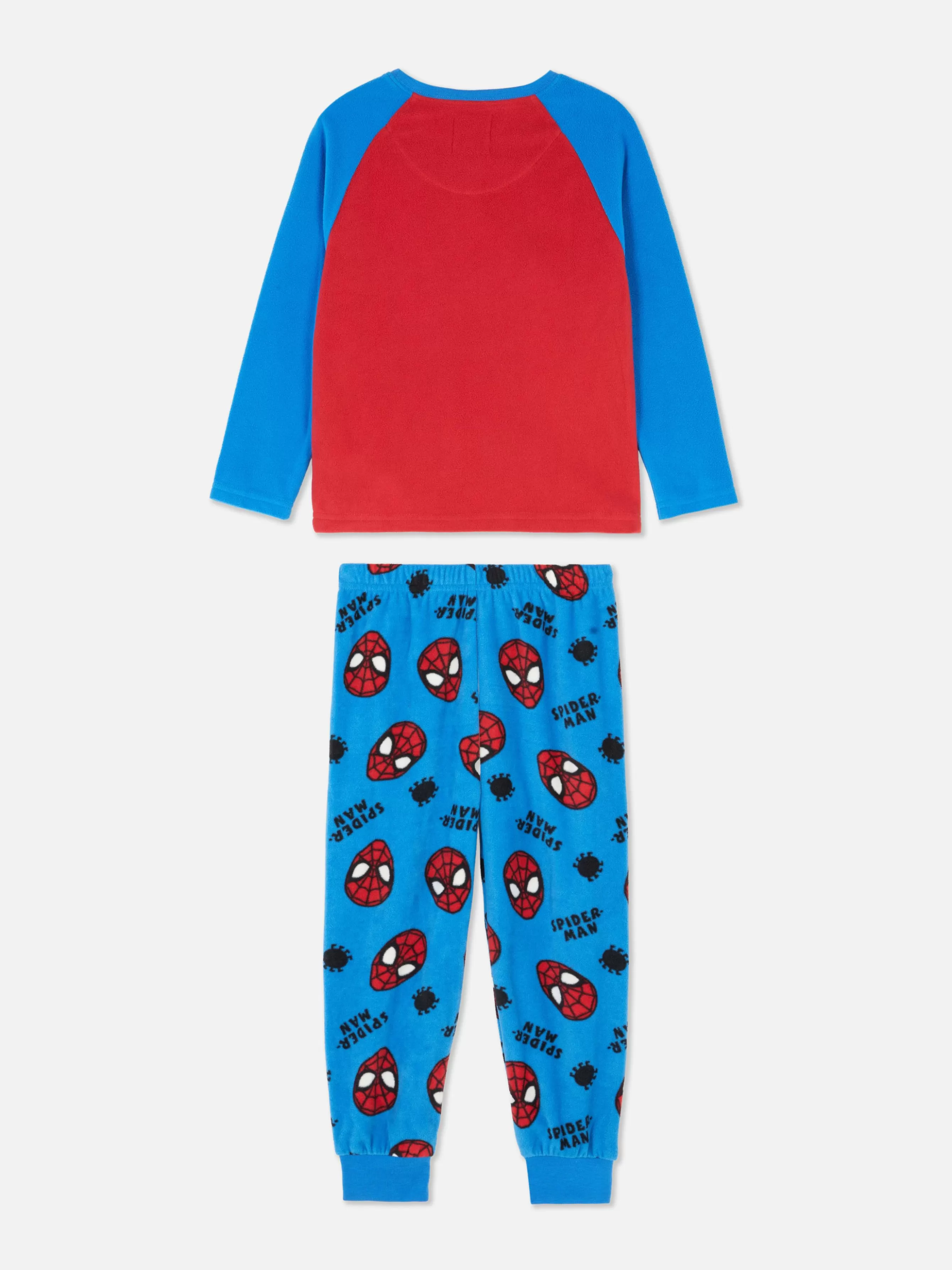 Sale Primark Pyjama En Molleton Marvel Spider-Man Rouge