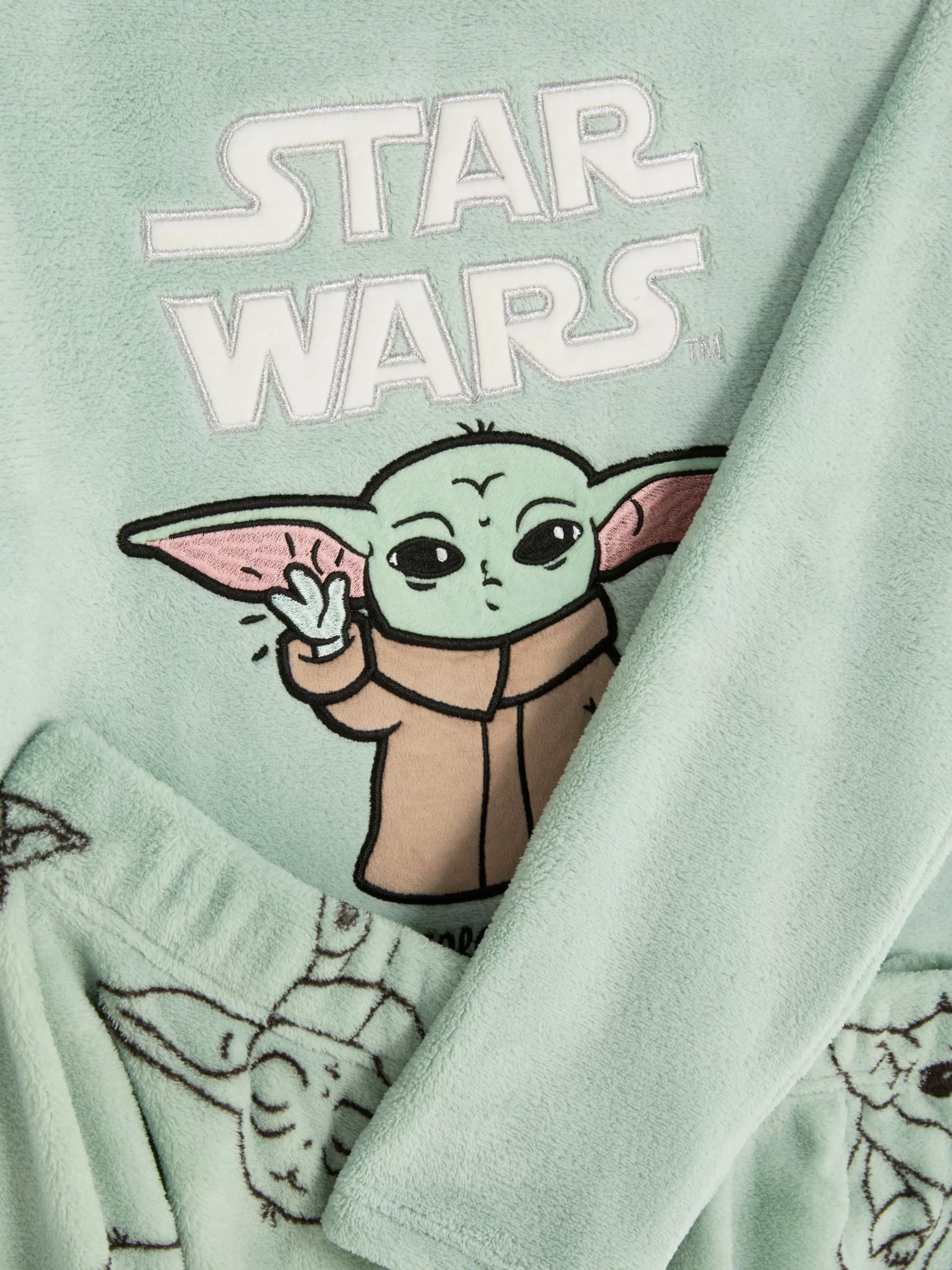 Fashion Primark Pyjama En Molleton Star Wars Bébé Yoda Vert clair