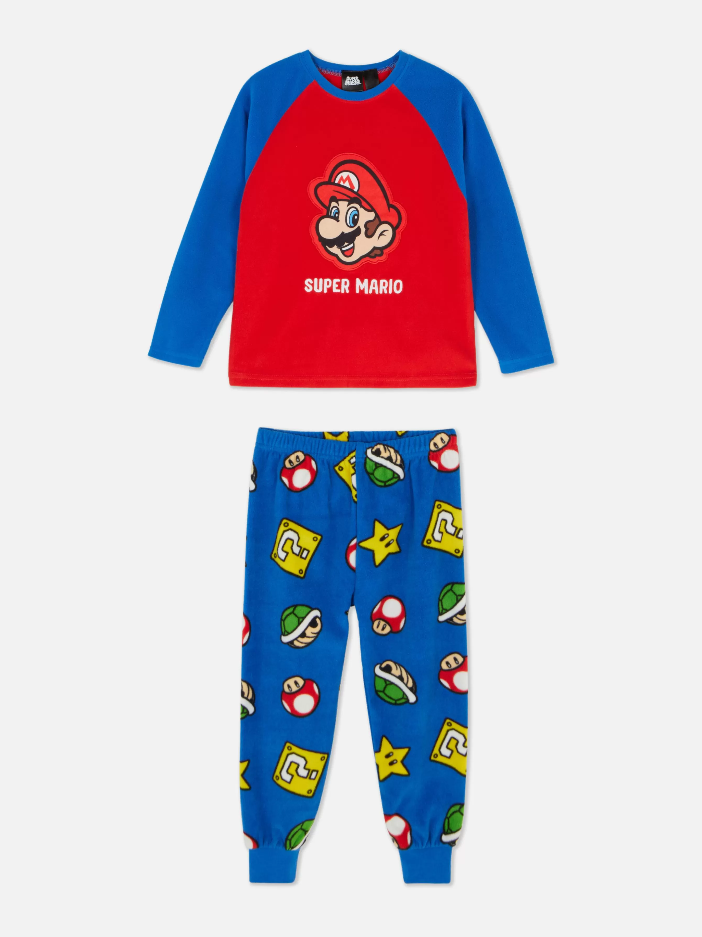 Best Sale Primark Pyjama En Molleton Super Mario Rouge