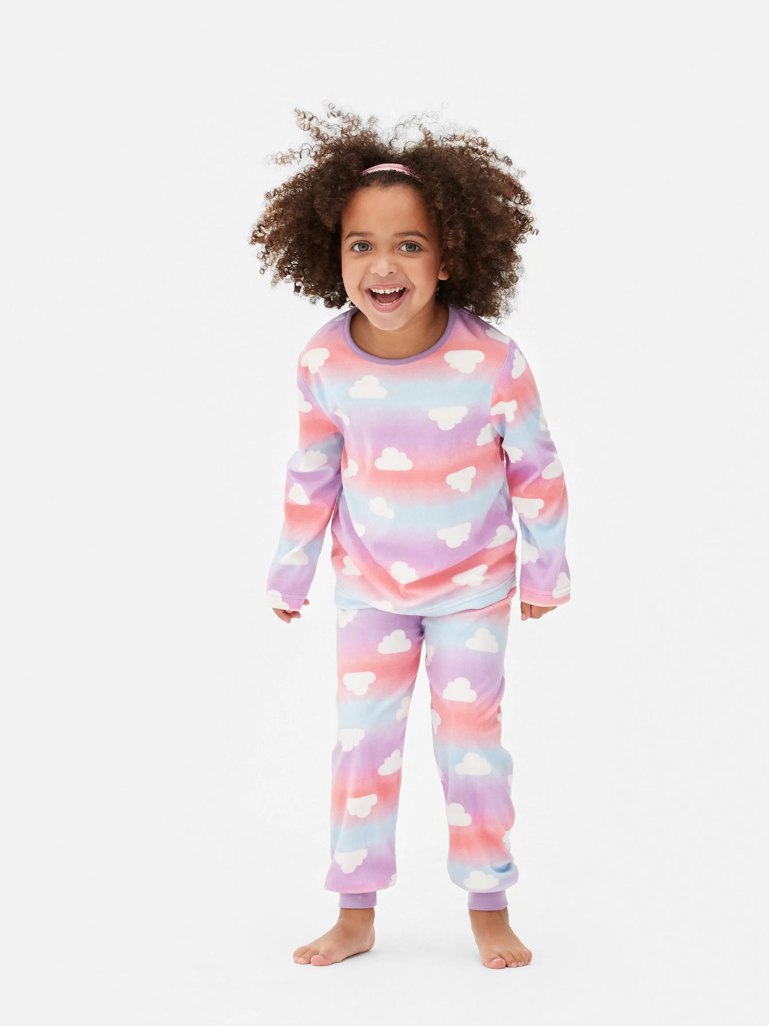 Best Primark Pyjama En Velours Nuage à Dégradé Multicolore