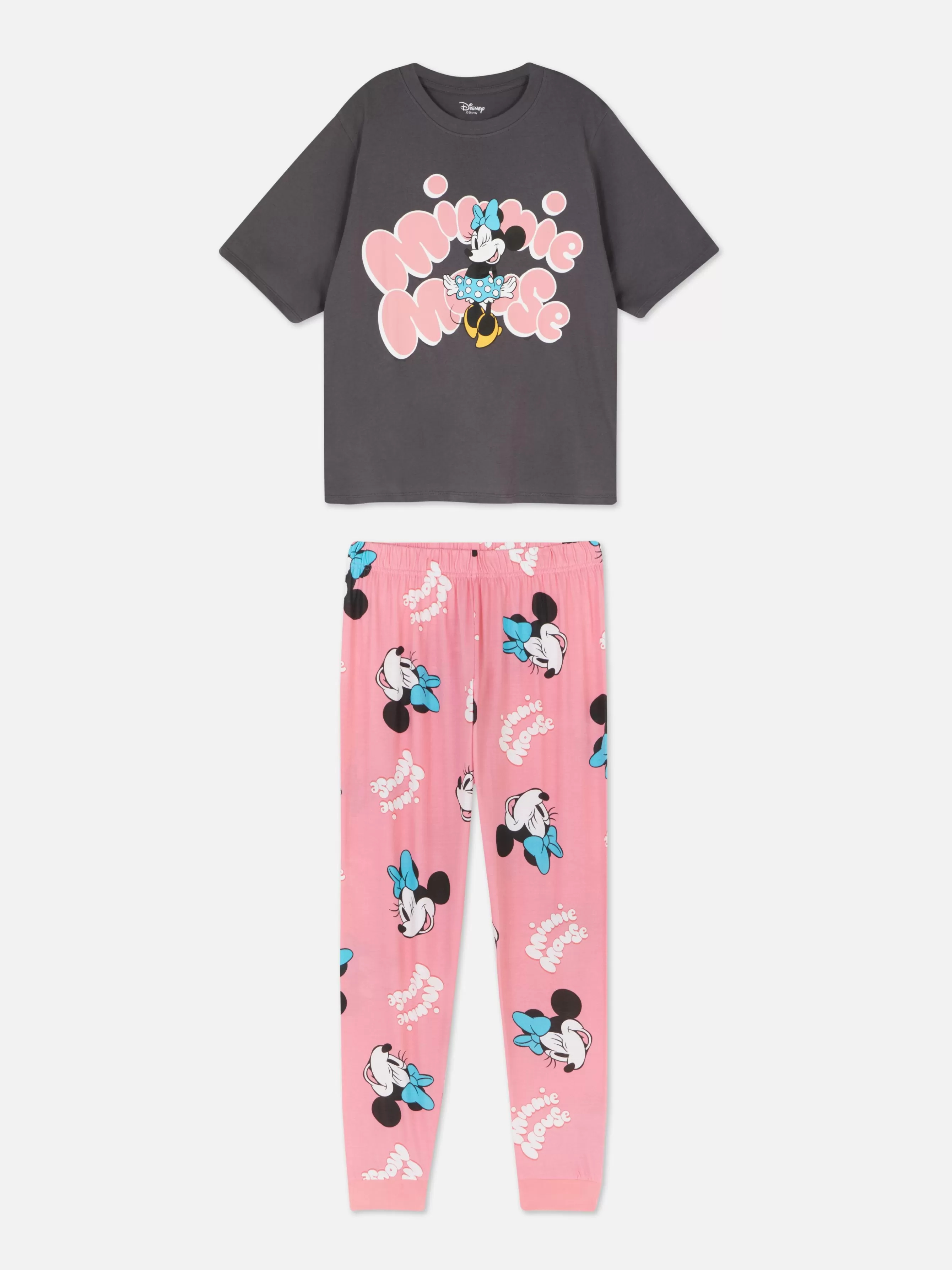 Fashion Primark Pyjama Graphique Personnage Disney Gris foncé