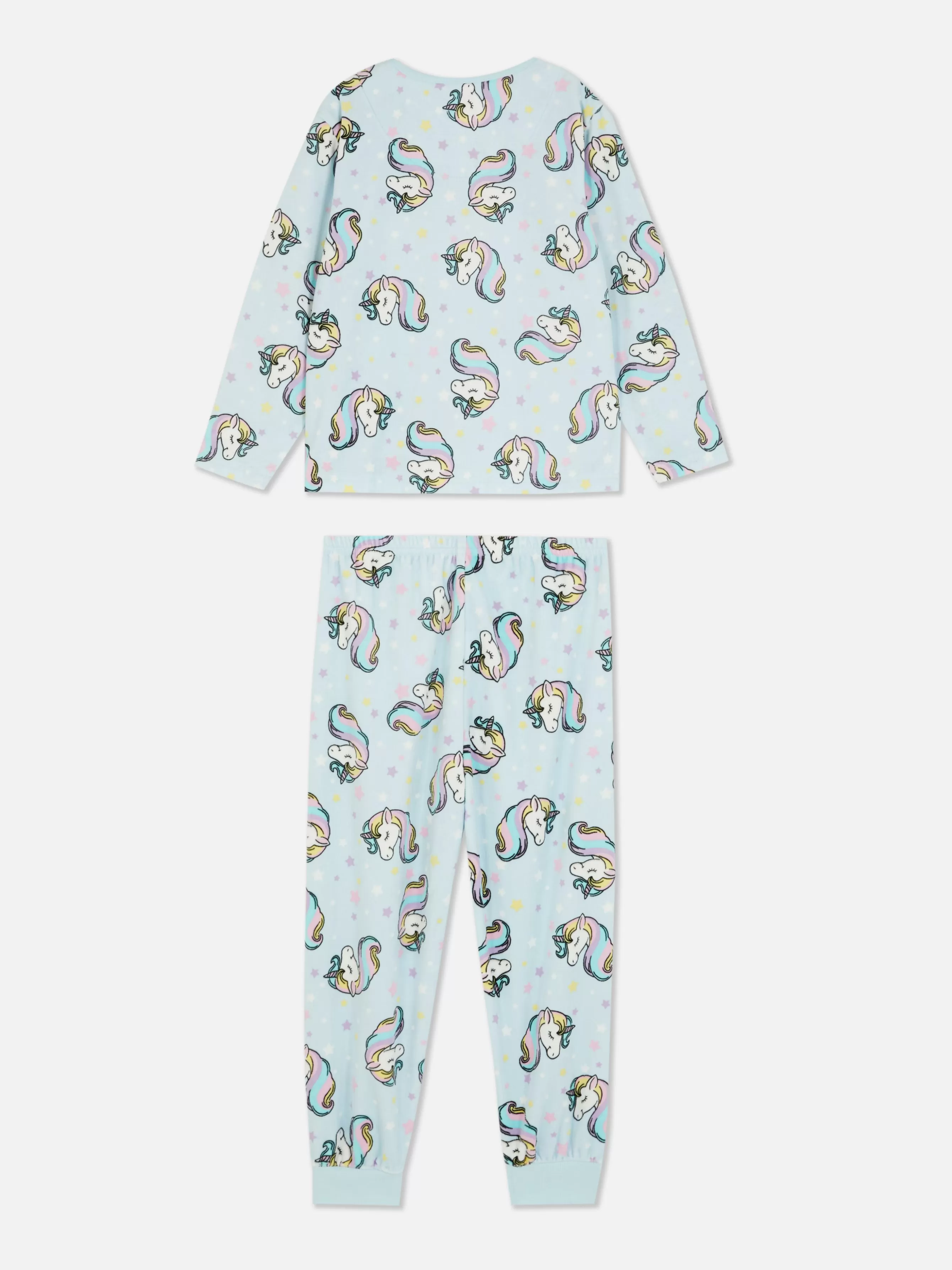 Online Primark Pyjama Licorne En Velours Bleu