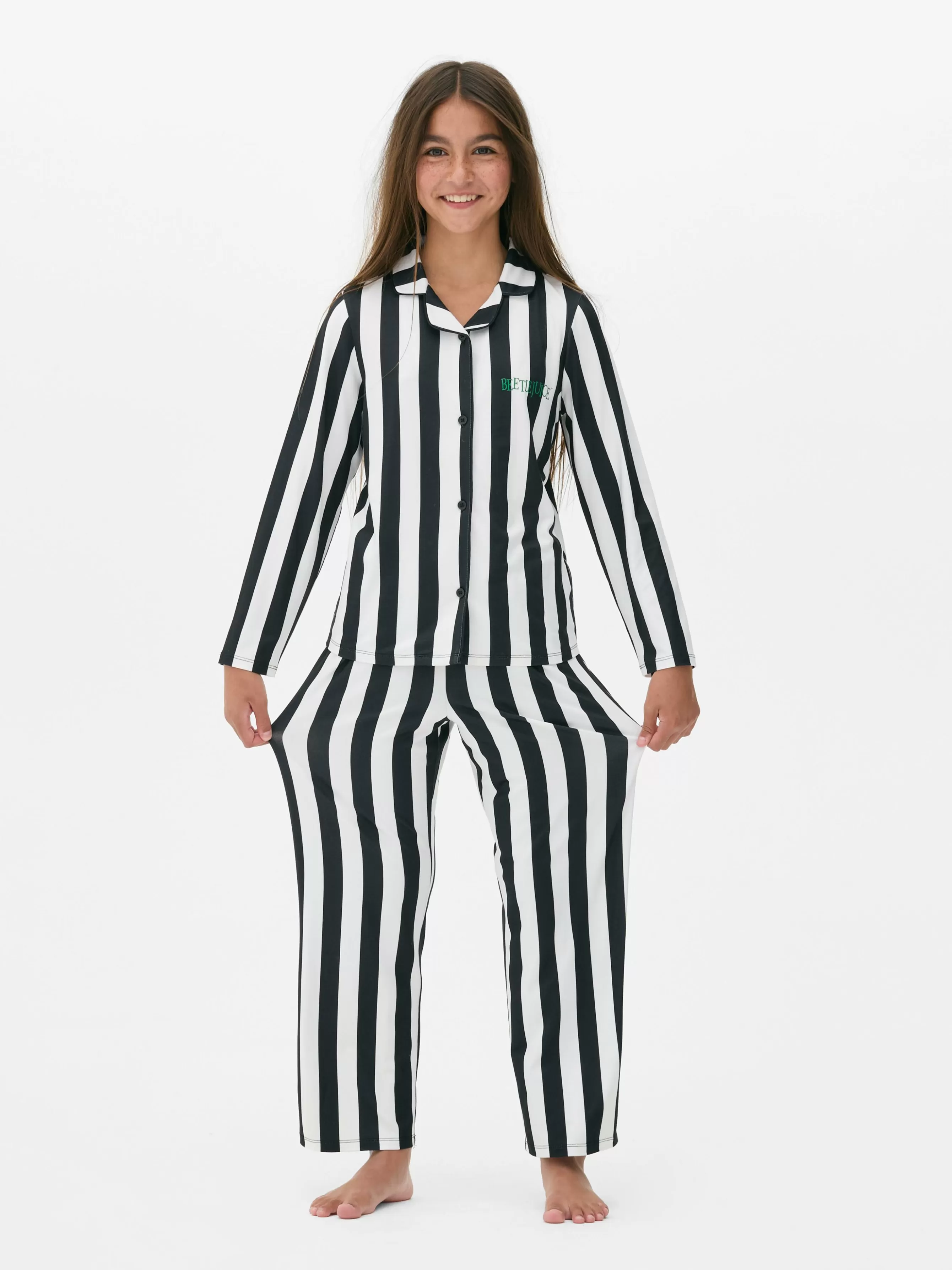 Fashion Primark Pyjama Long Beetlejuice Multicolore