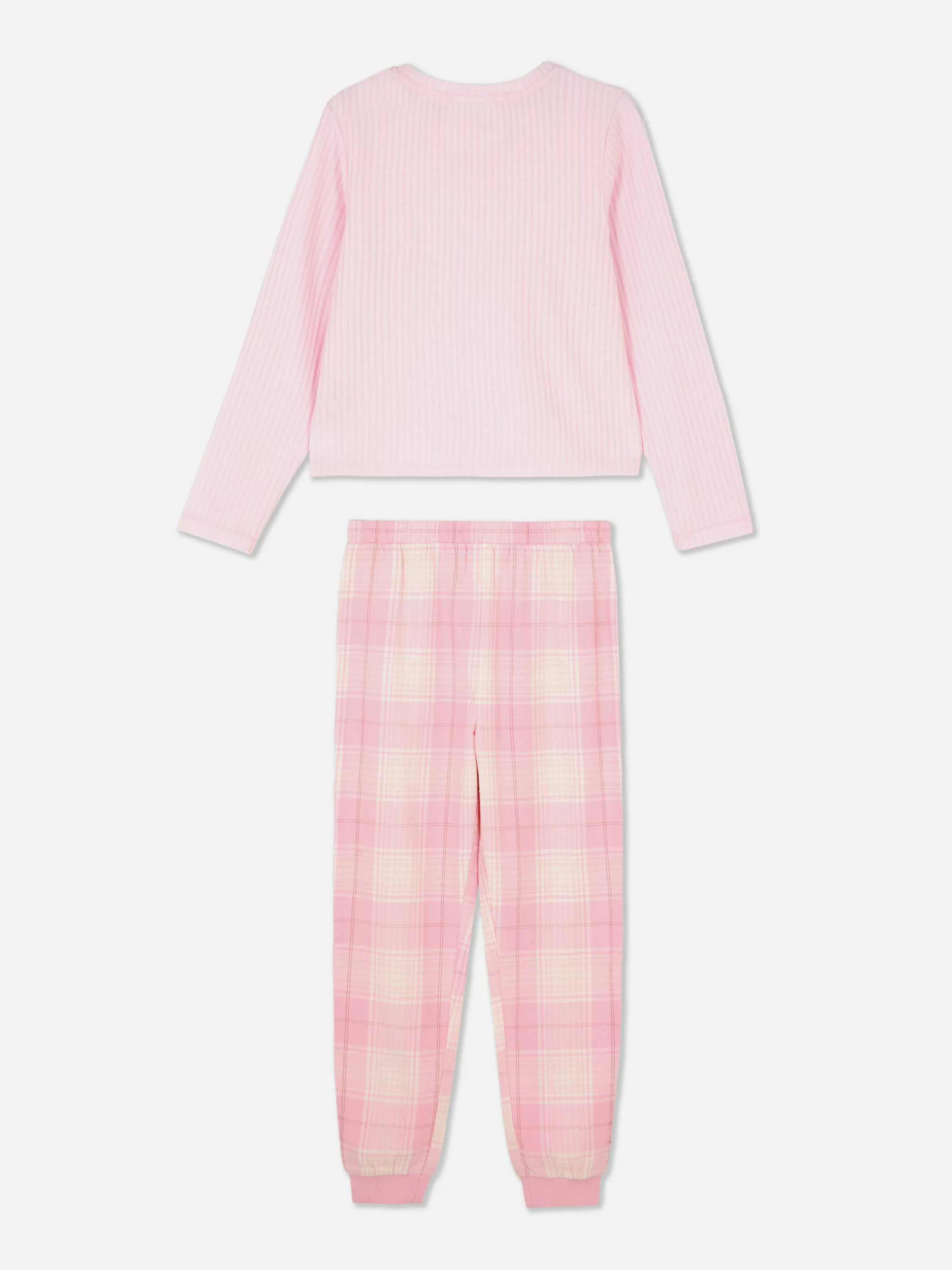 Discount Primark Pyjama Long En Jersey Rose