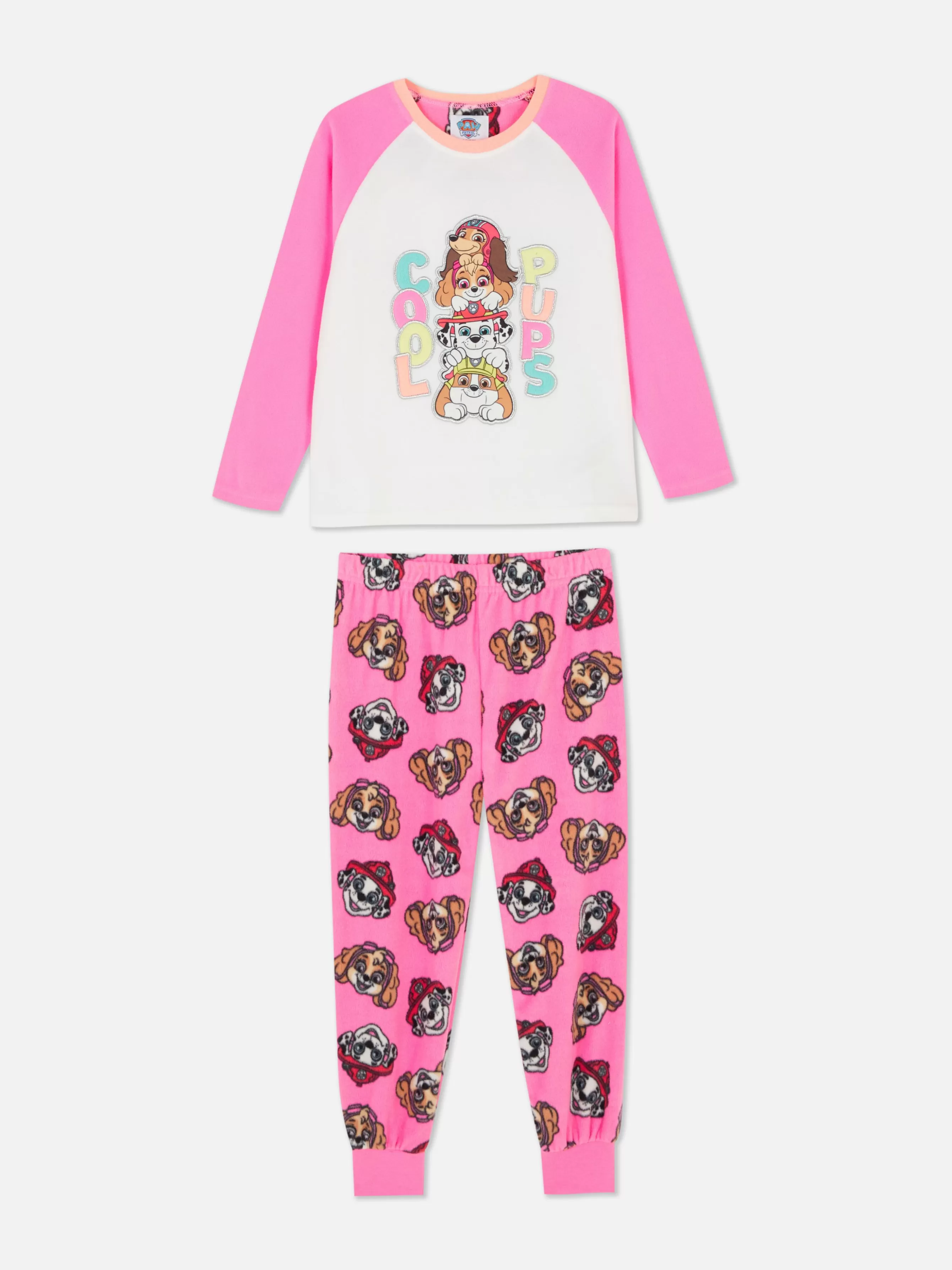 Store Primark Pyjama Long En Molleton PAW Patrol Rose