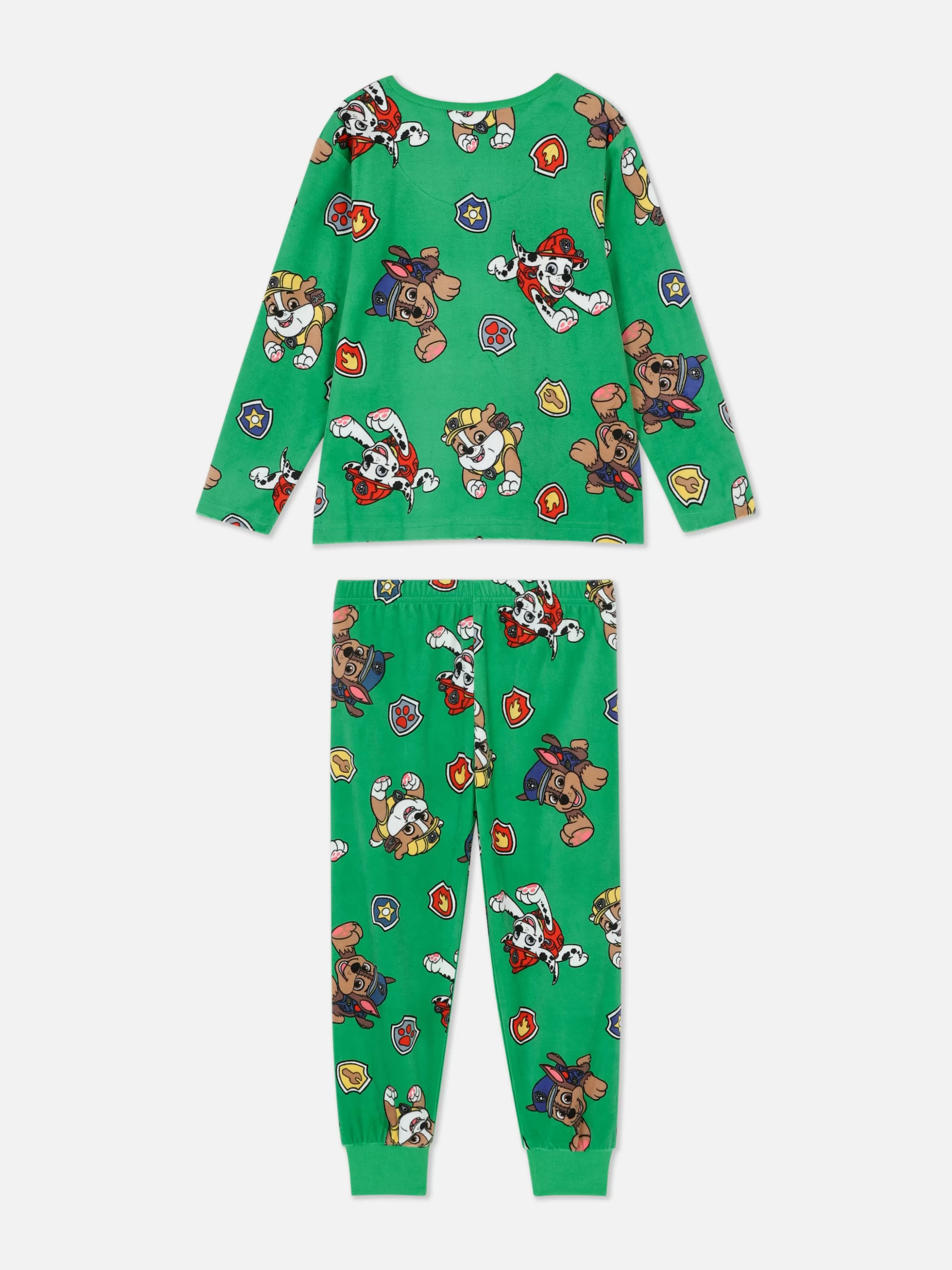 Outlet Primark Pyjama Long En Velours PAW Patrol Vert