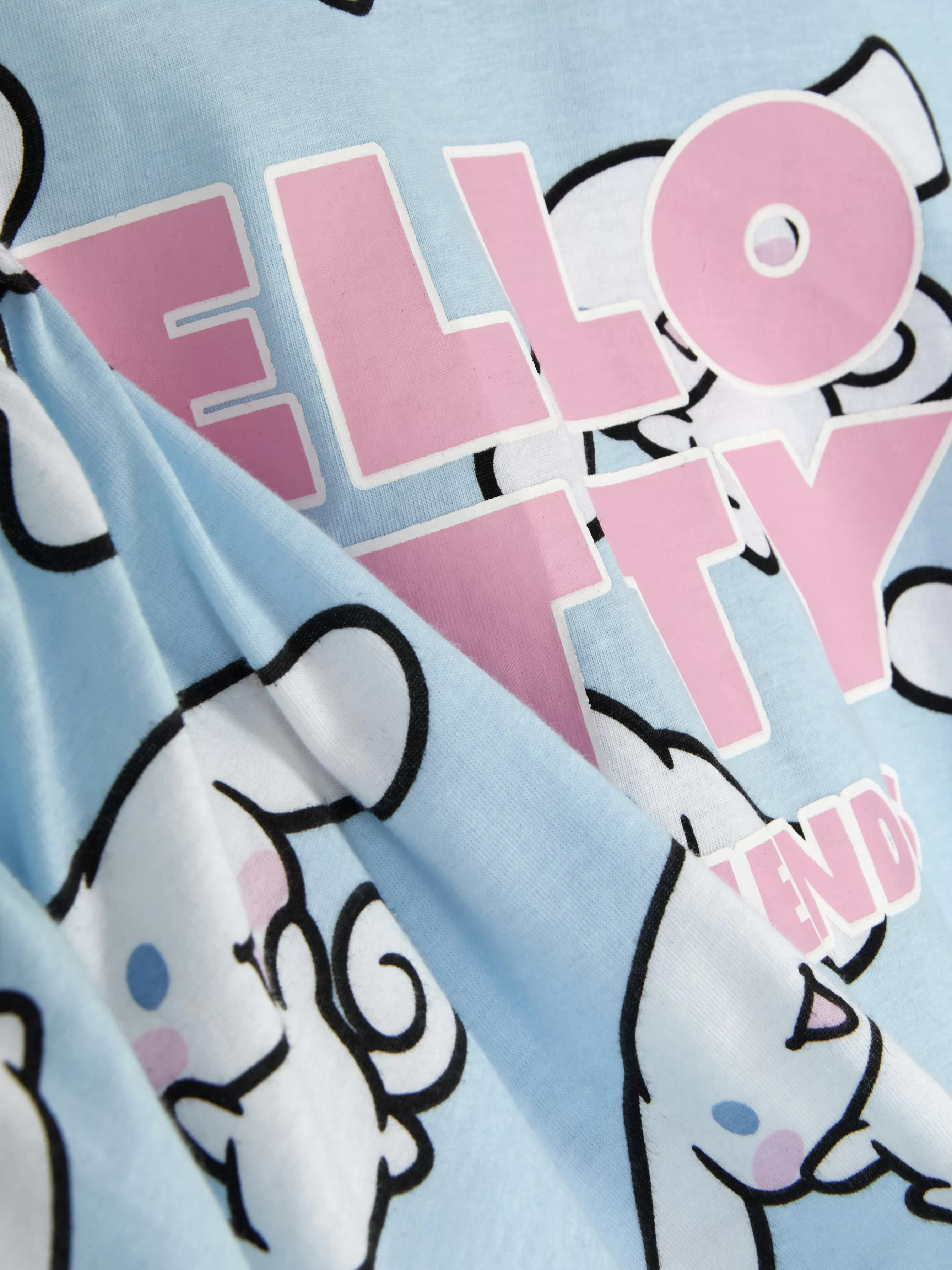 Store Primark Pyjama Short Hello Kitty Et Ses Amis Bleu