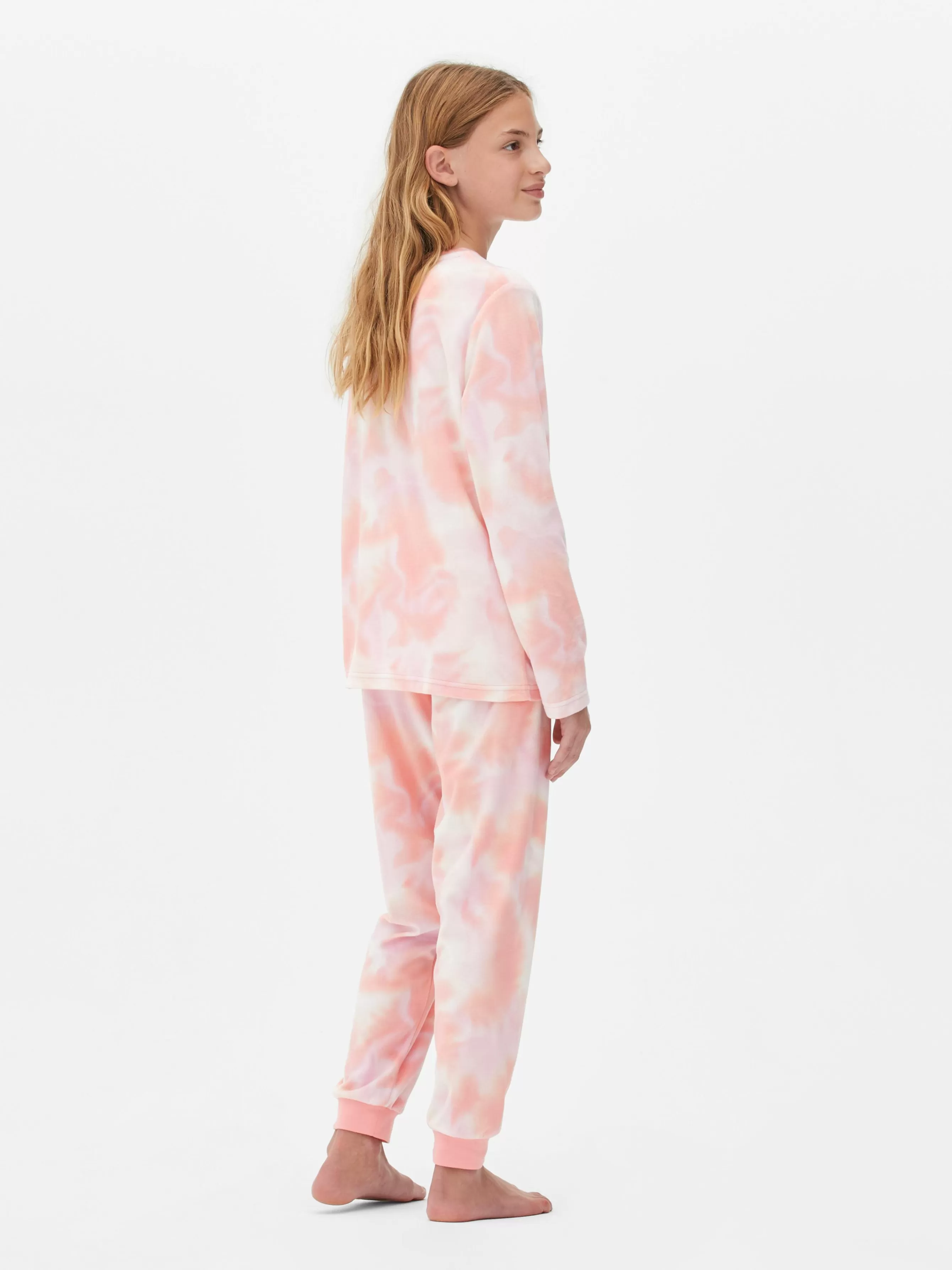 Shop Primark Pyjama Tie Dye En Tissu Minky Chasing Dreams Multicolore