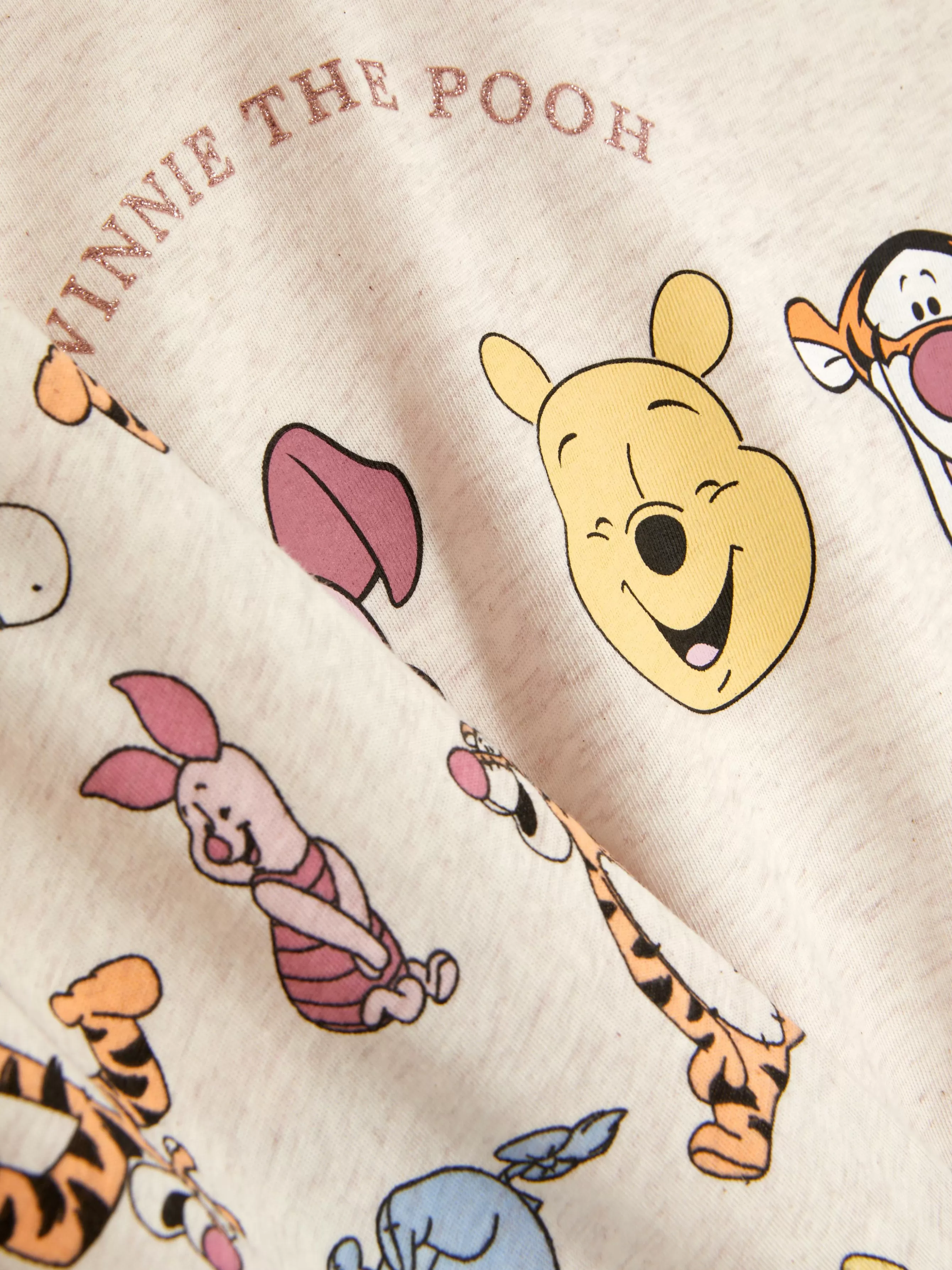 Sale Primark Pyjama T-shirt Personnages Disney Crème