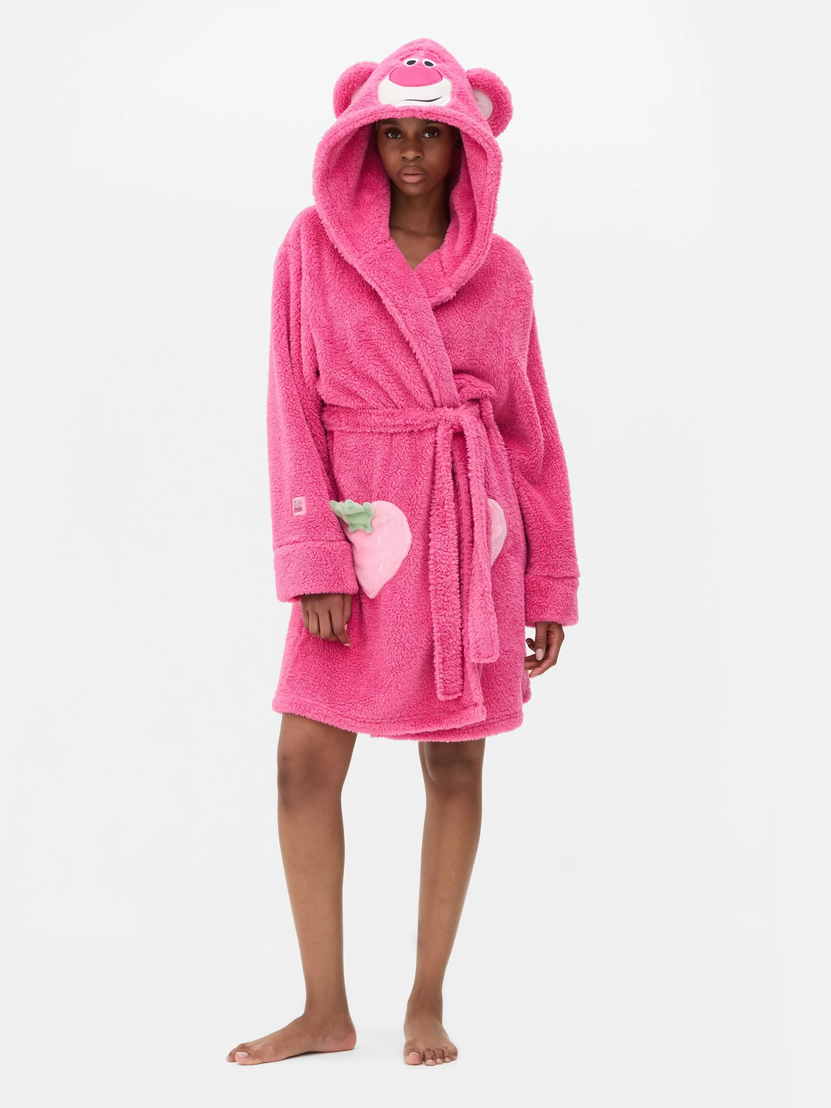 Shop Primark Robe De Chambre à Poche Fraise Disney Toy Story Lotso Rose