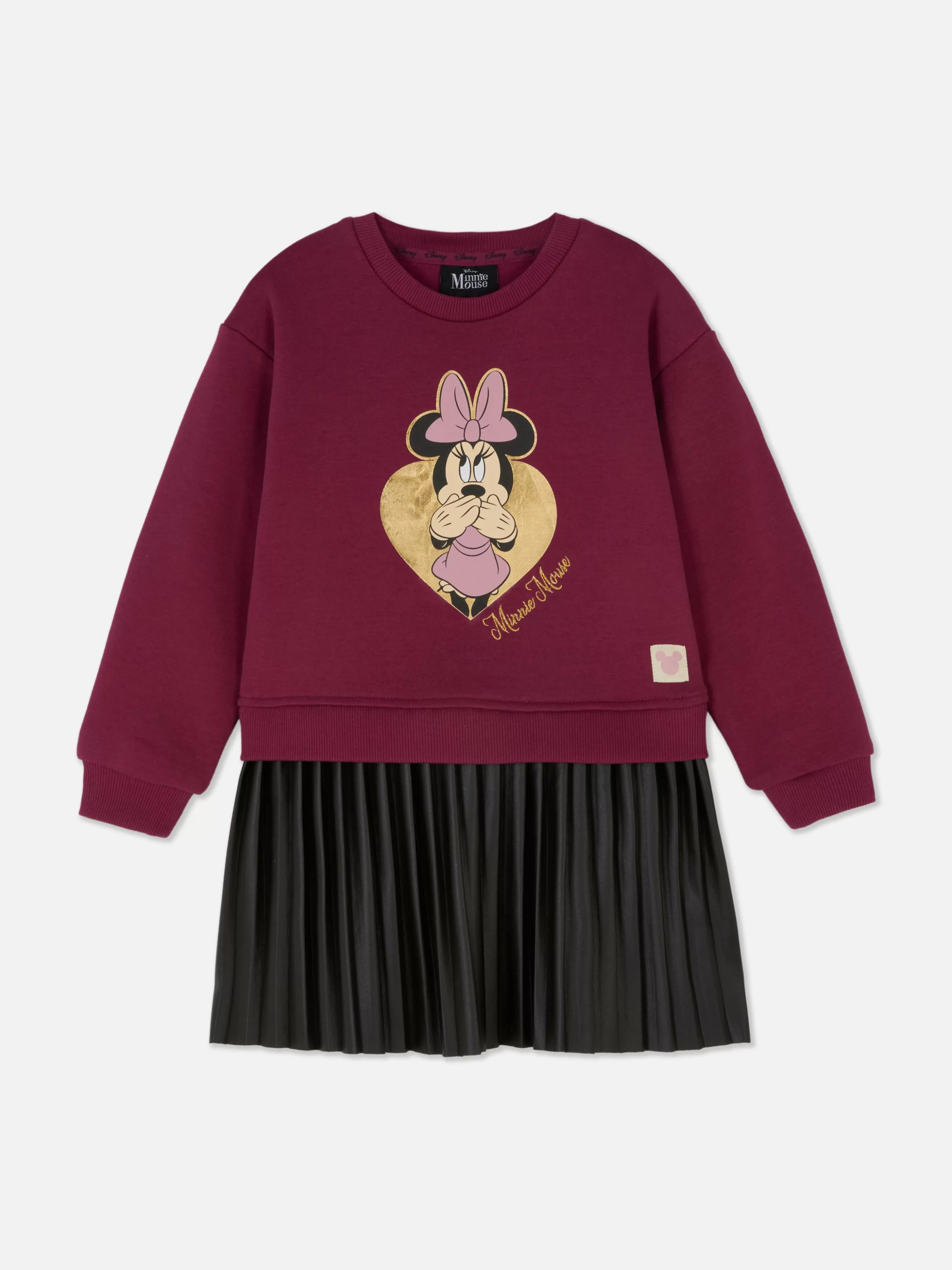 Online Primark Robe Sweat-shirt Disney Minnie Mouse Bordeaux