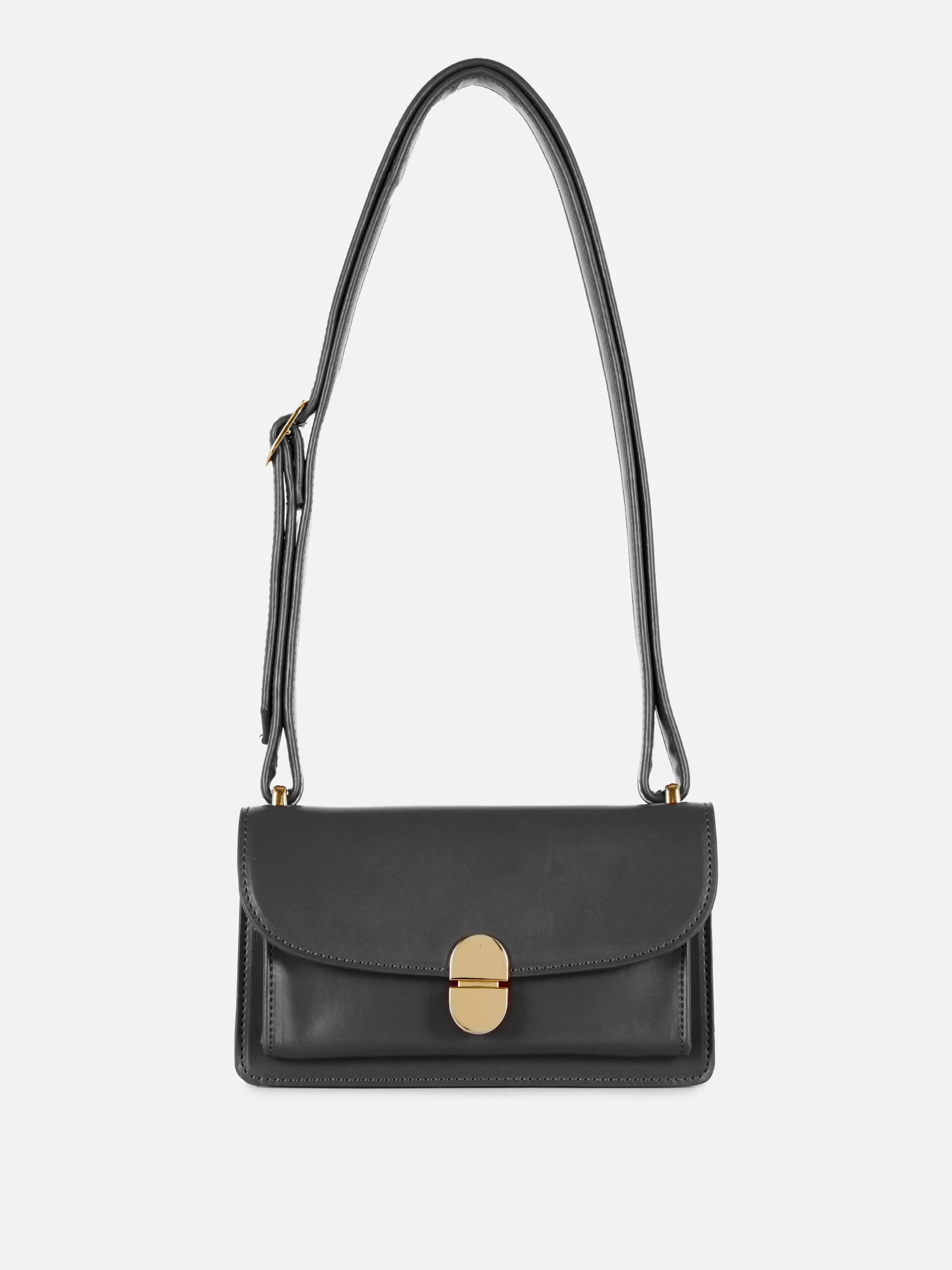 Cheap Primark Sac à Bandoulière à Mini Cadenas Noir