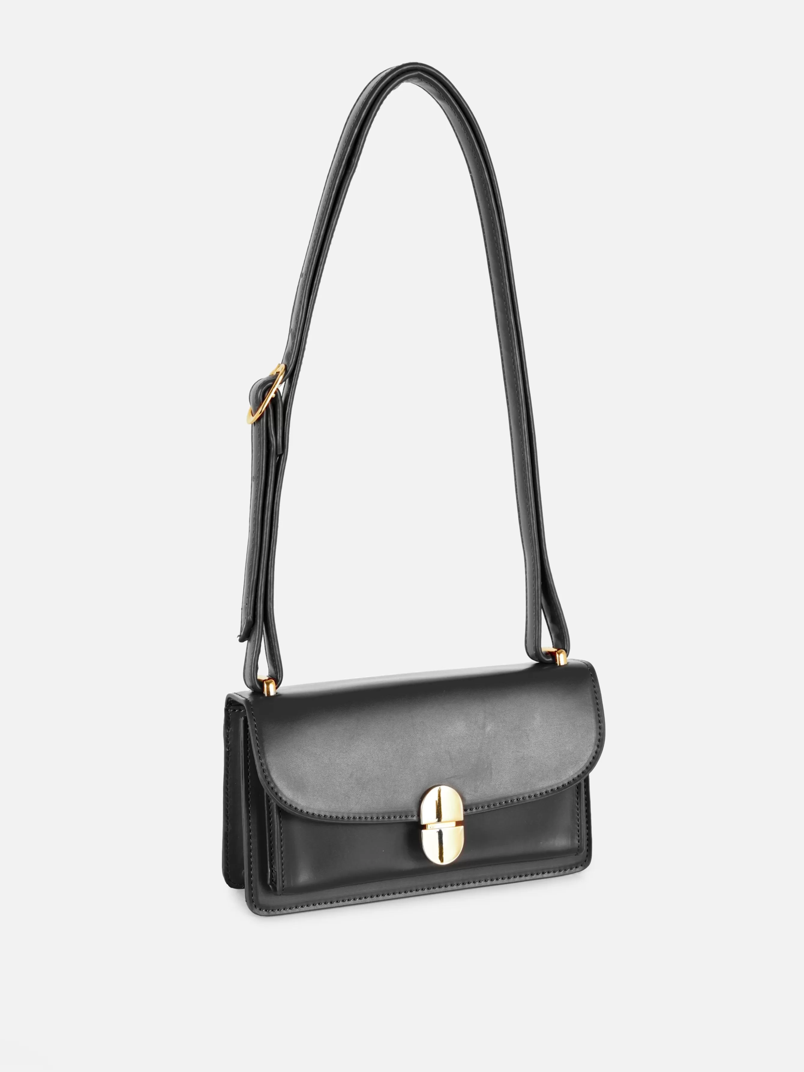 Cheap Primark Sac à Bandoulière à Mini Cadenas Noir