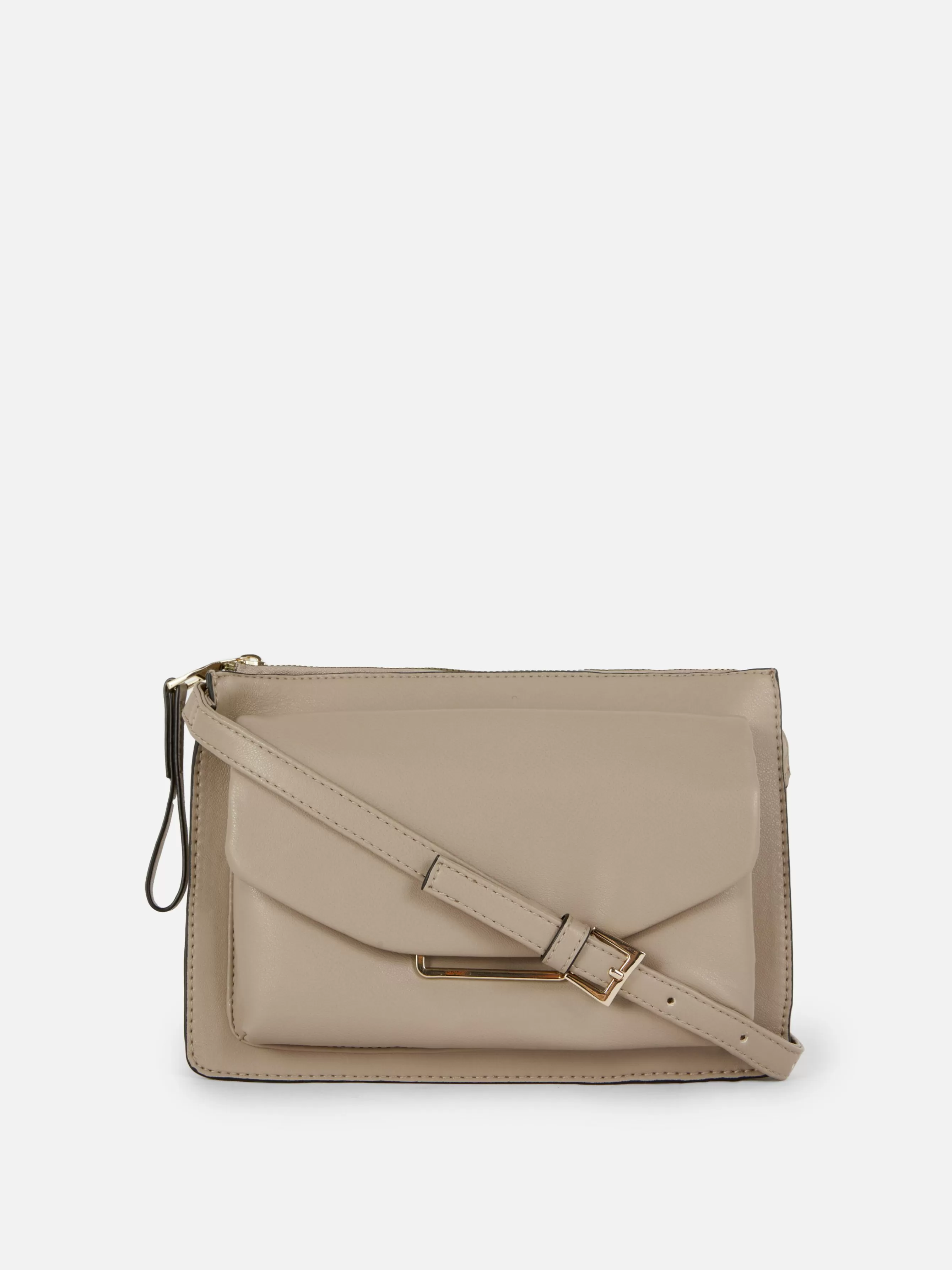 Cheap Primark Sac à Bandoulière En Simili Cuir Camel