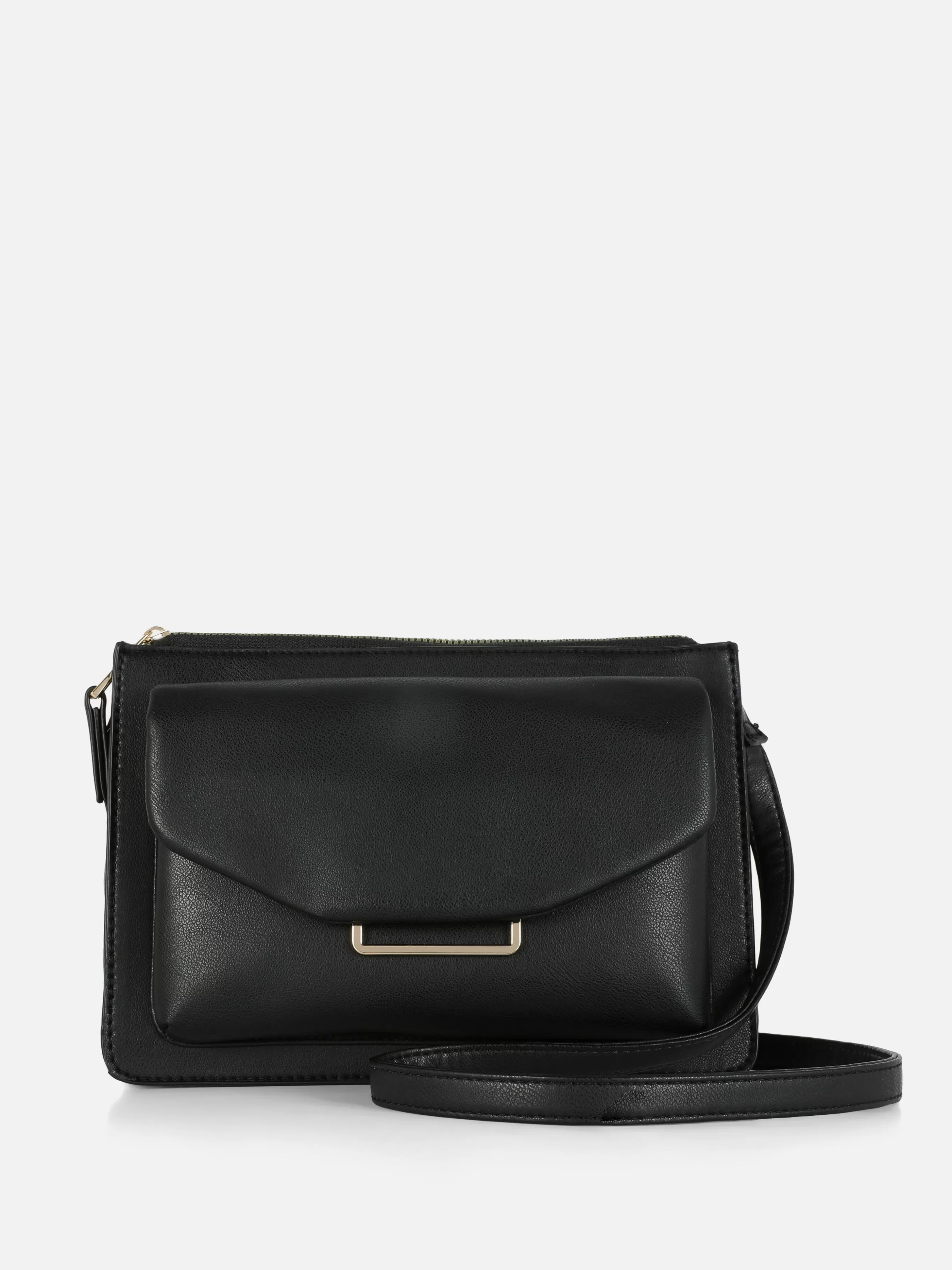 Clearance Primark Sac à Bandoulière En Simili Cuir Noir