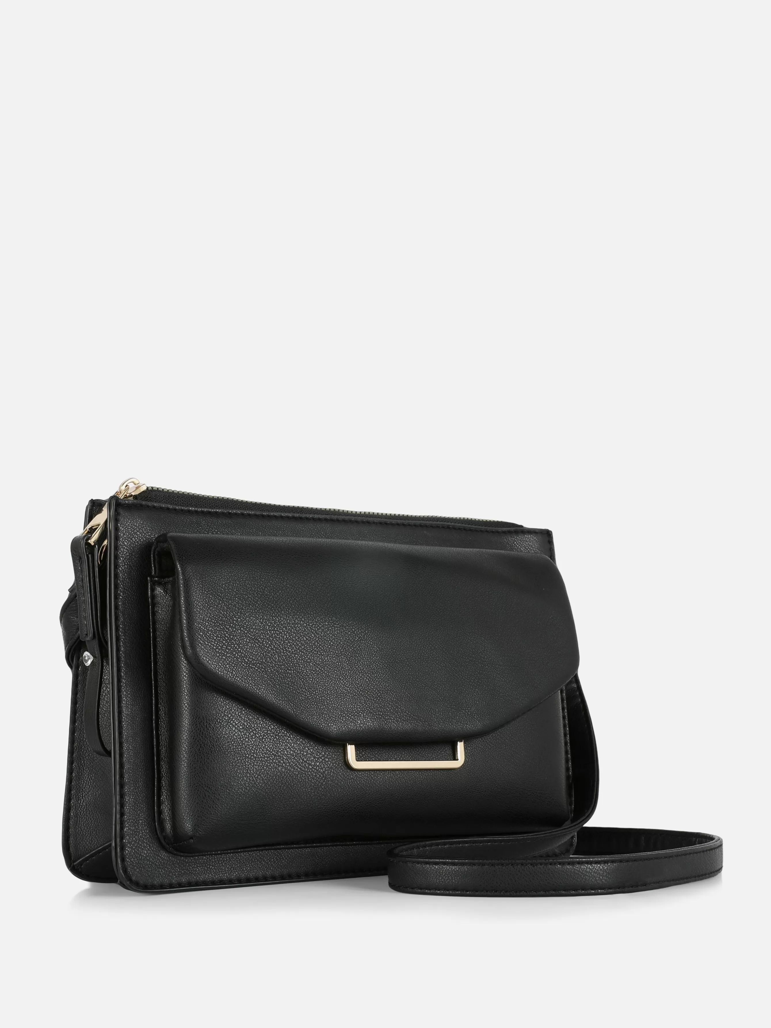 Clearance Primark Sac à Bandoulière En Simili Cuir Noir