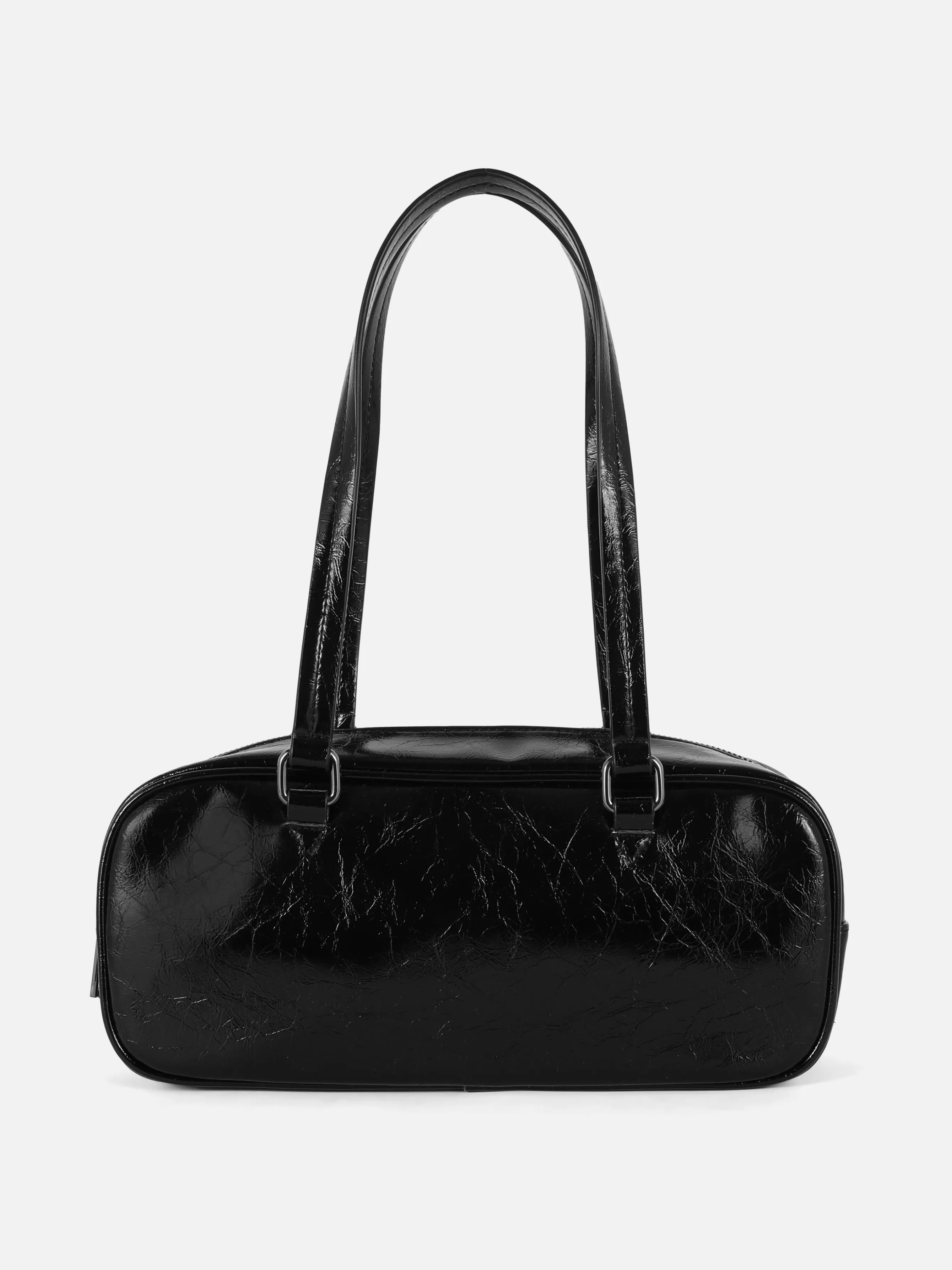 Flash Sale Primark Sac à Bandoulière En Tissu Froncé Texturé Noir