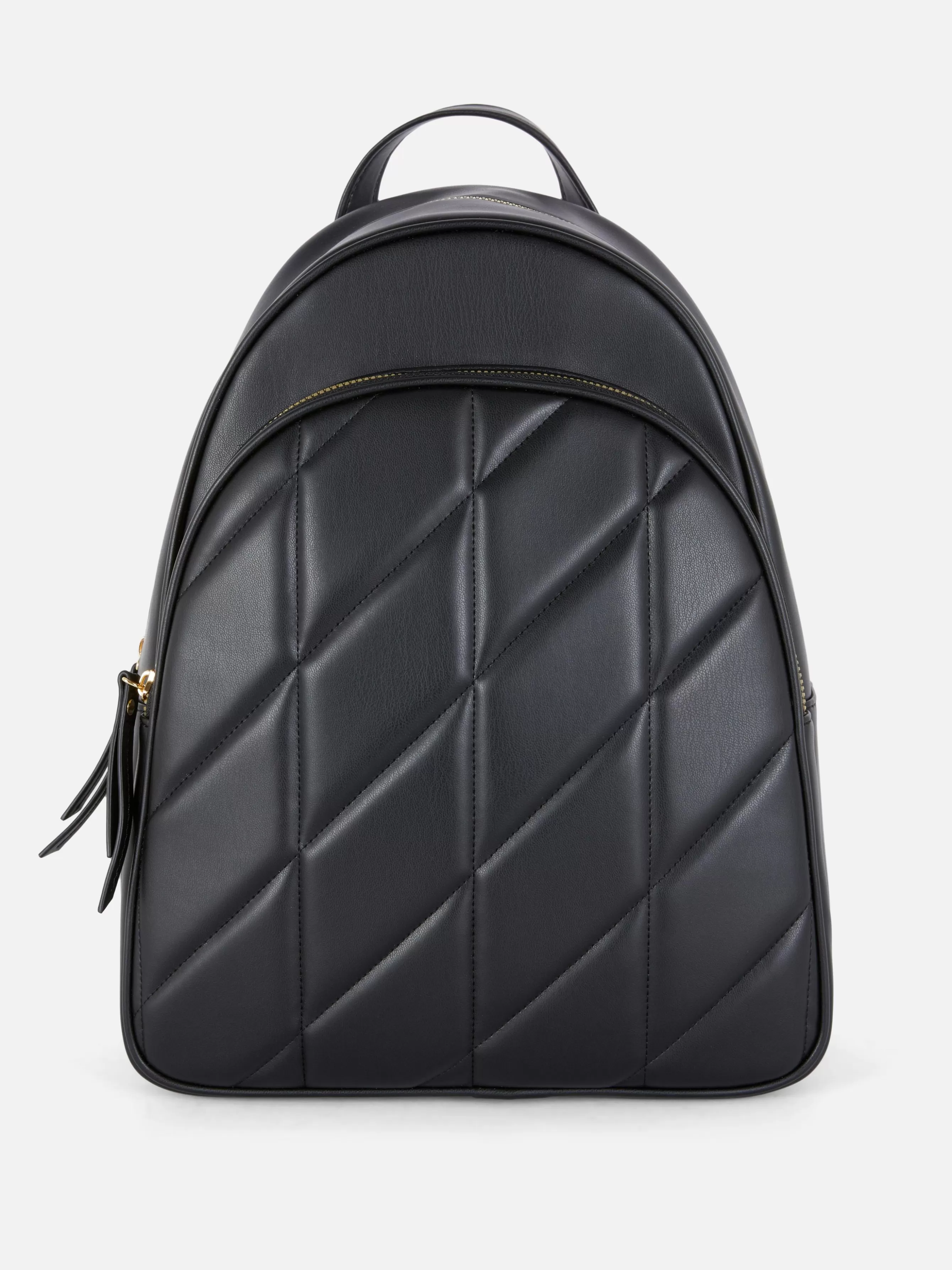 Sale Primark Sac à Dos En Simili Cuir Matelassé Noir