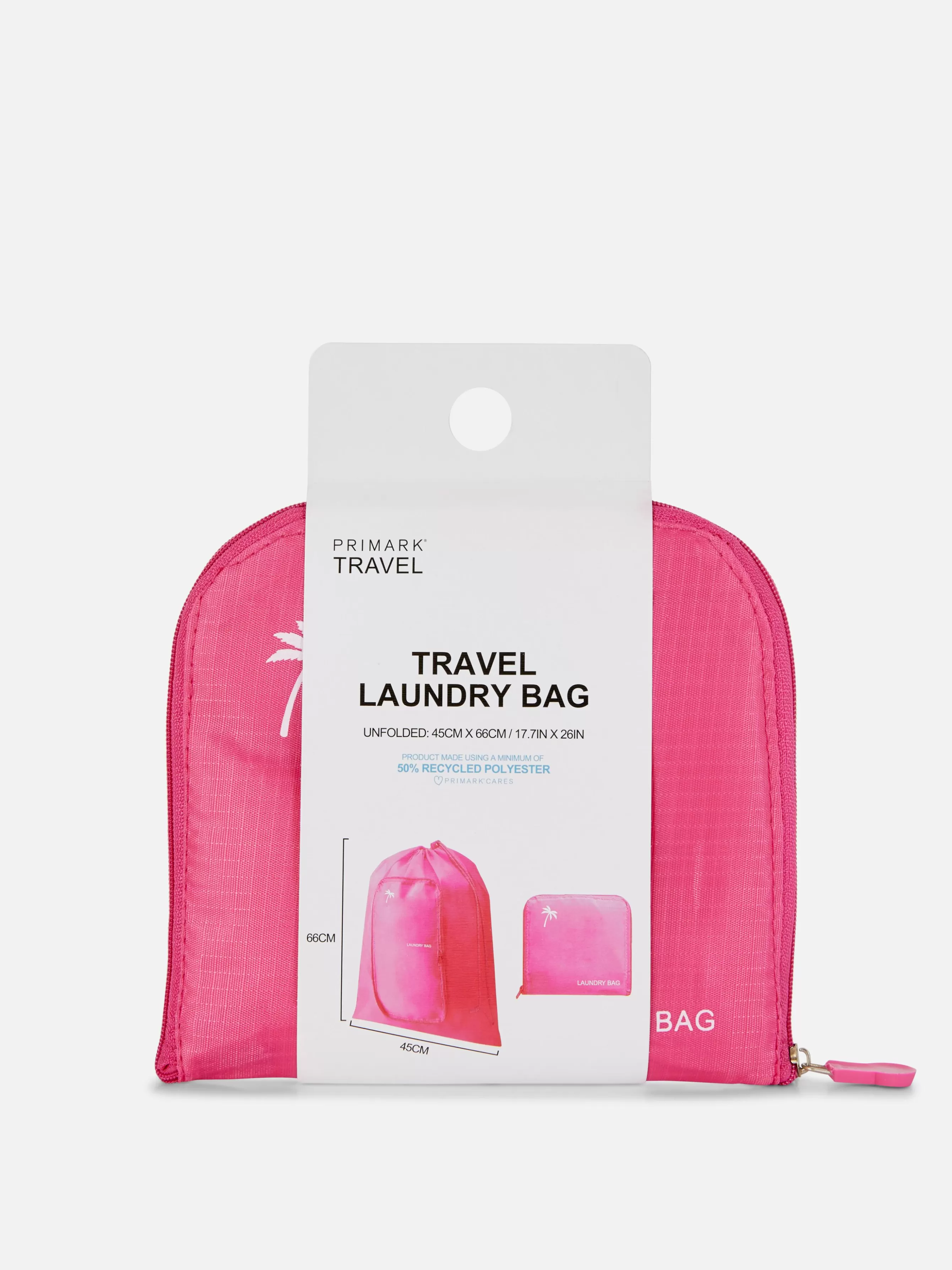 Sale Primark Sac à Linge Sale De Voyage Rose