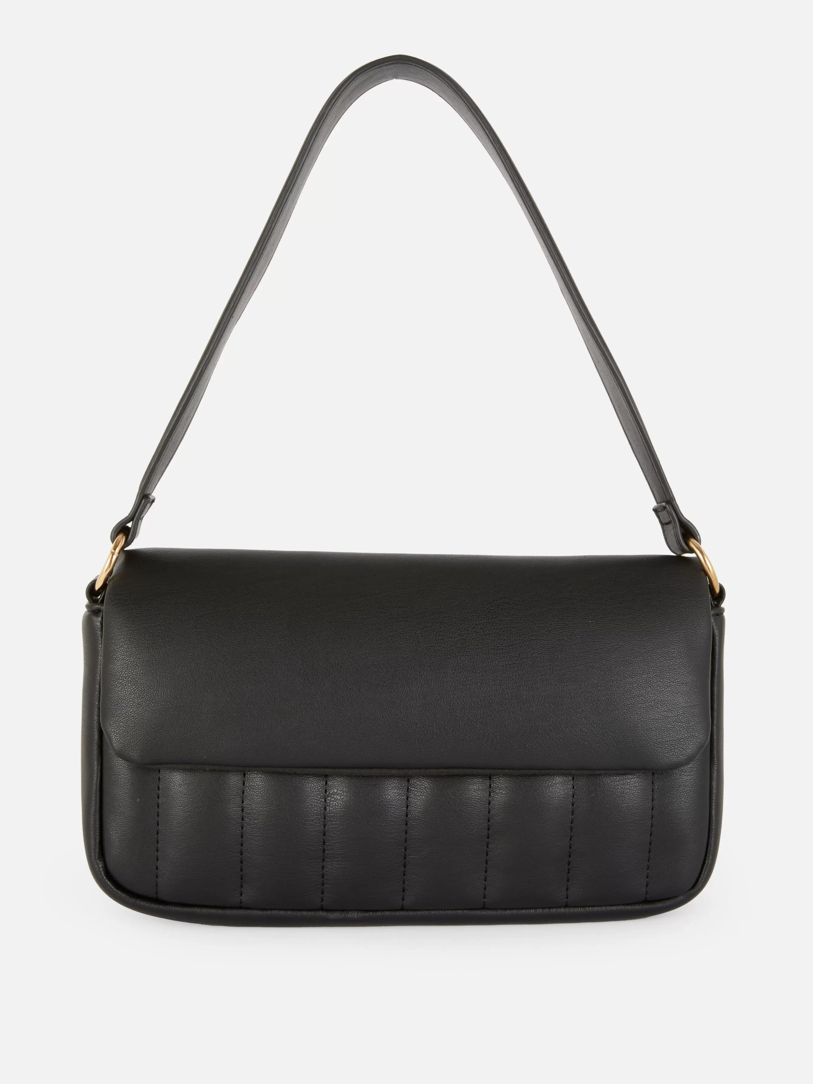 Cheap Primark Sac Bandoulière En Simili Cuir Rembourré Noir