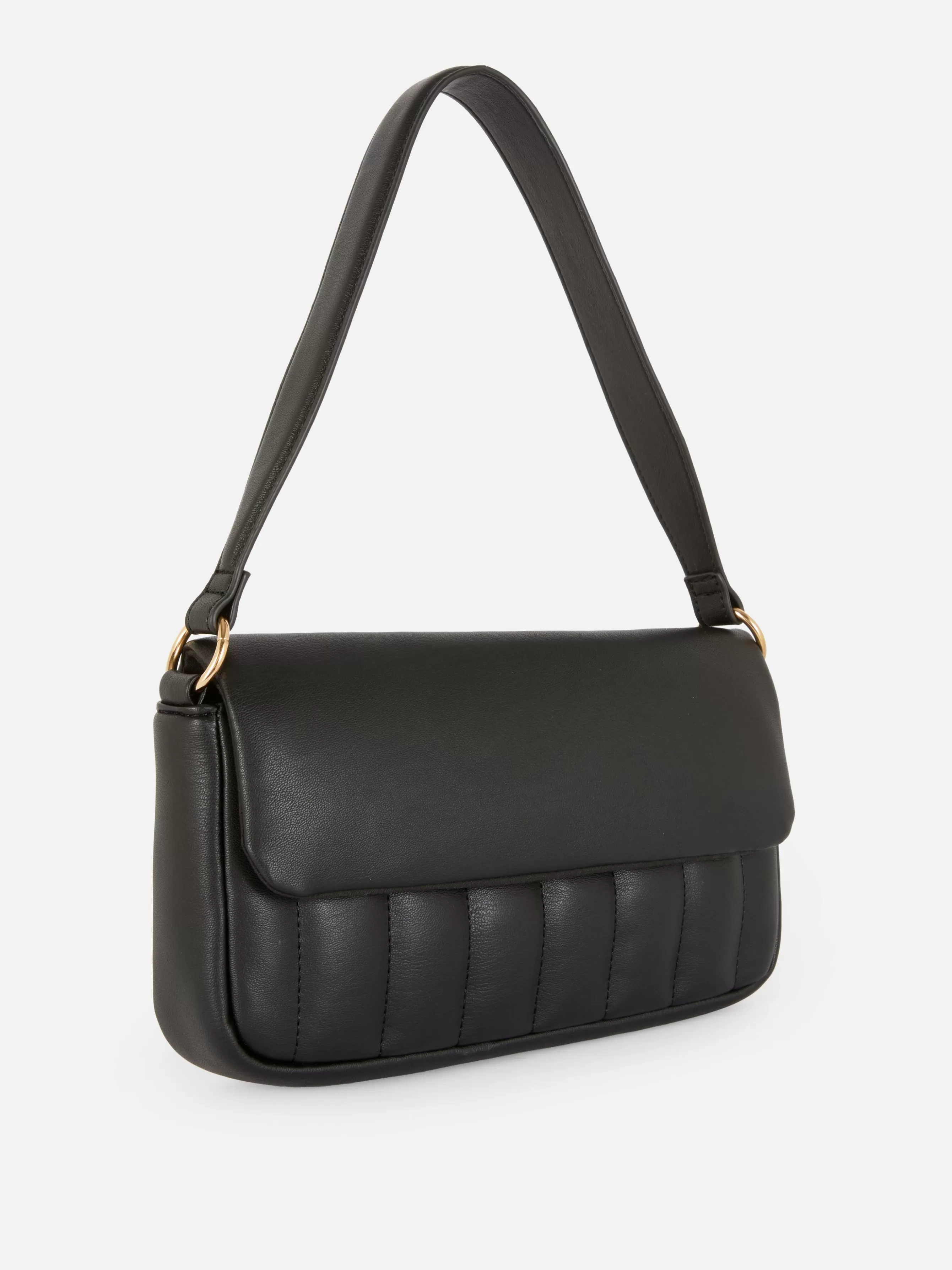 Cheap Primark Sac Bandoulière En Simili Cuir Rembourré Noir