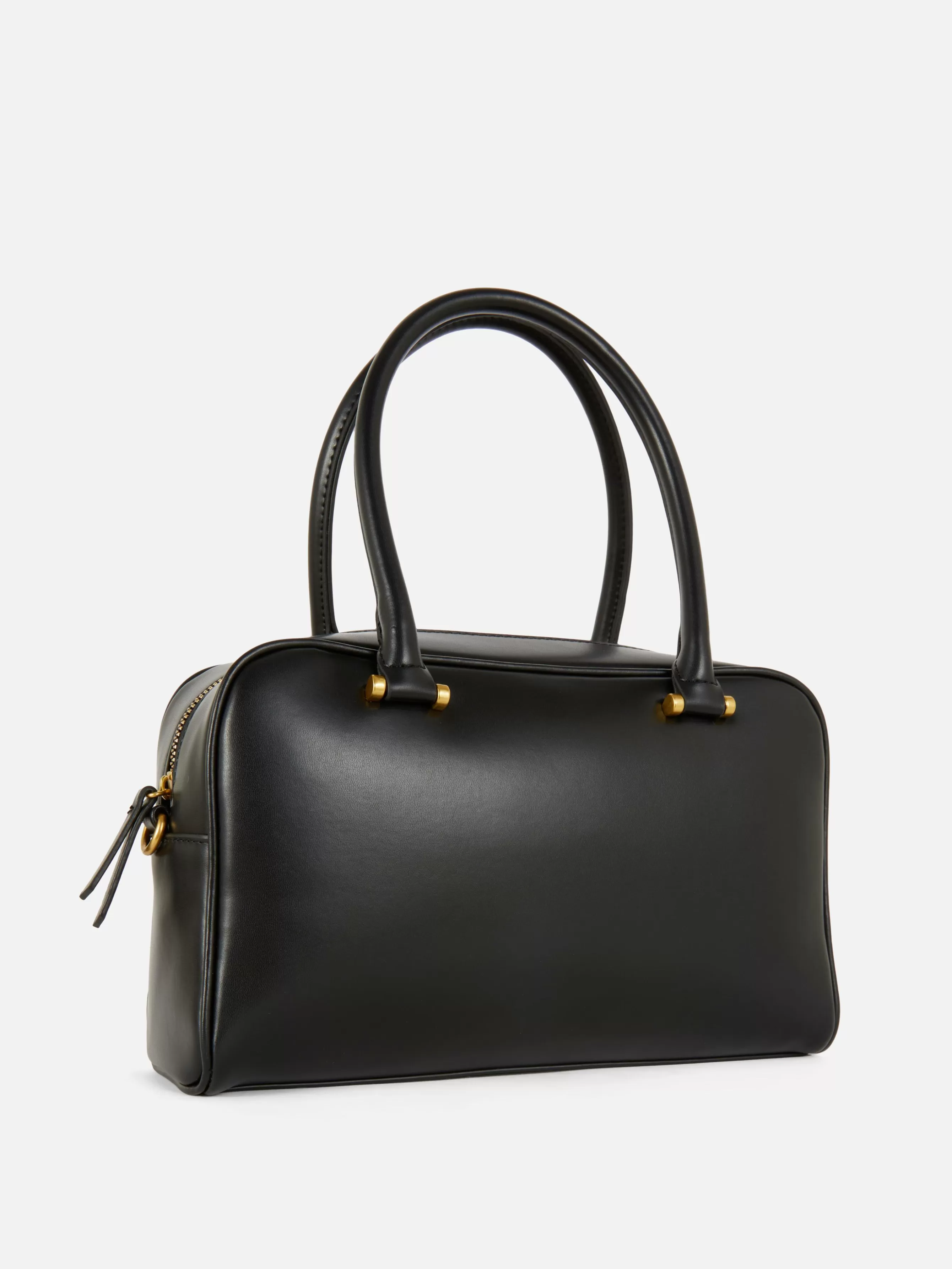 Shop Primark Sac Bowling En Simili Cuir Rita Ora Noir