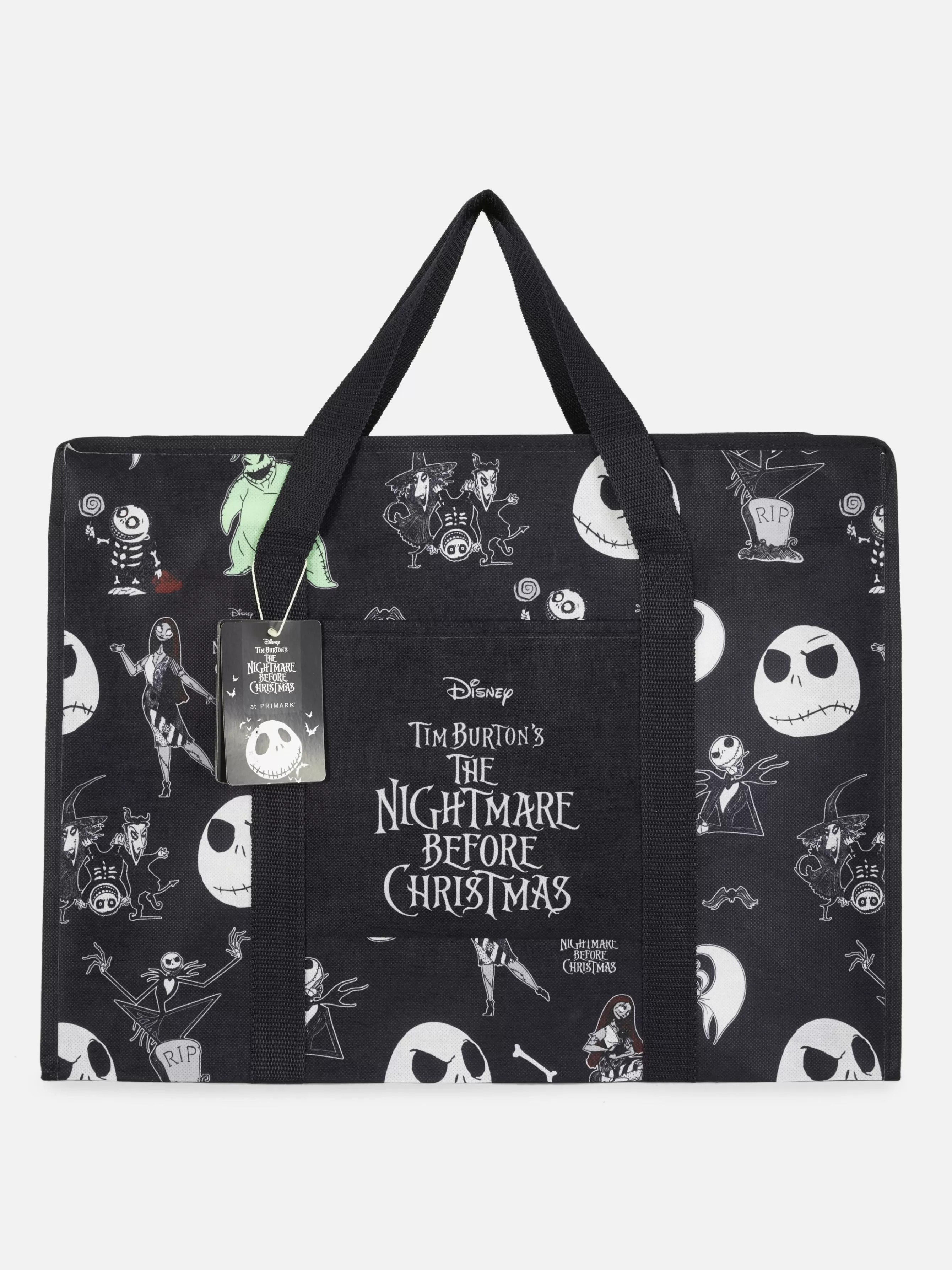 Cheap Primark Sac De Rangement Disney L'Étrange Noël De Monsieur Jack De Tim Burton Noir