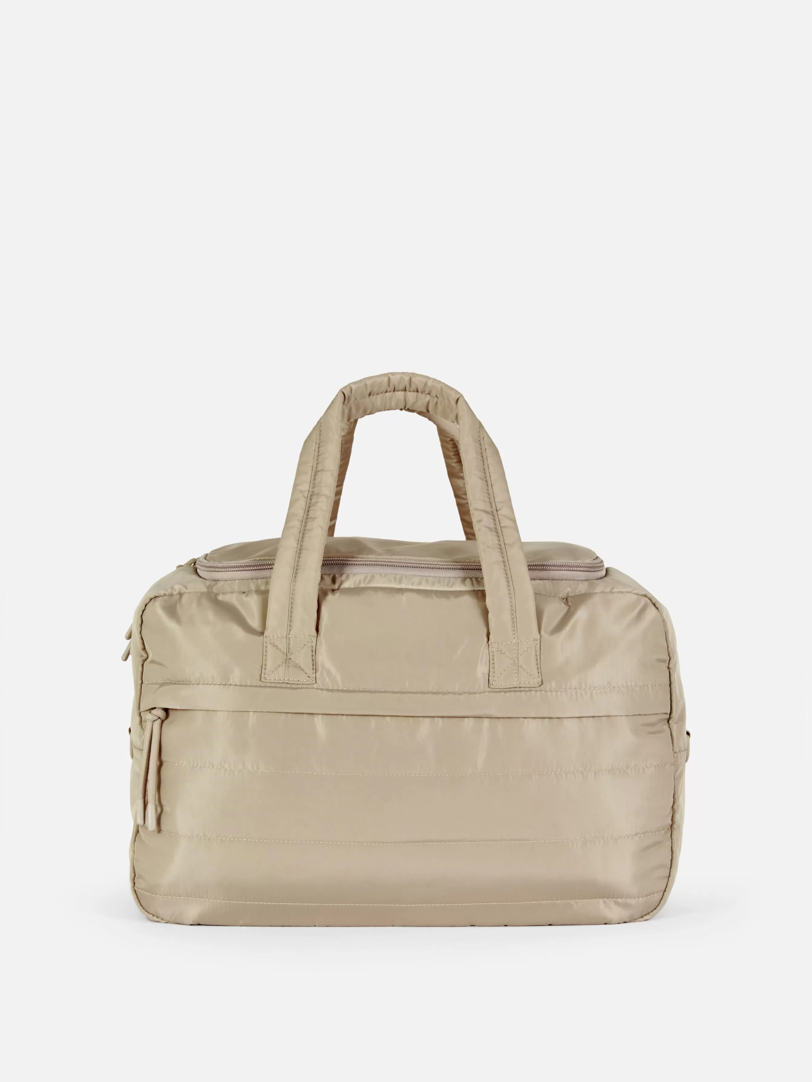 Fashion Primark Sac De Voyage Cabine Matelassé Camel