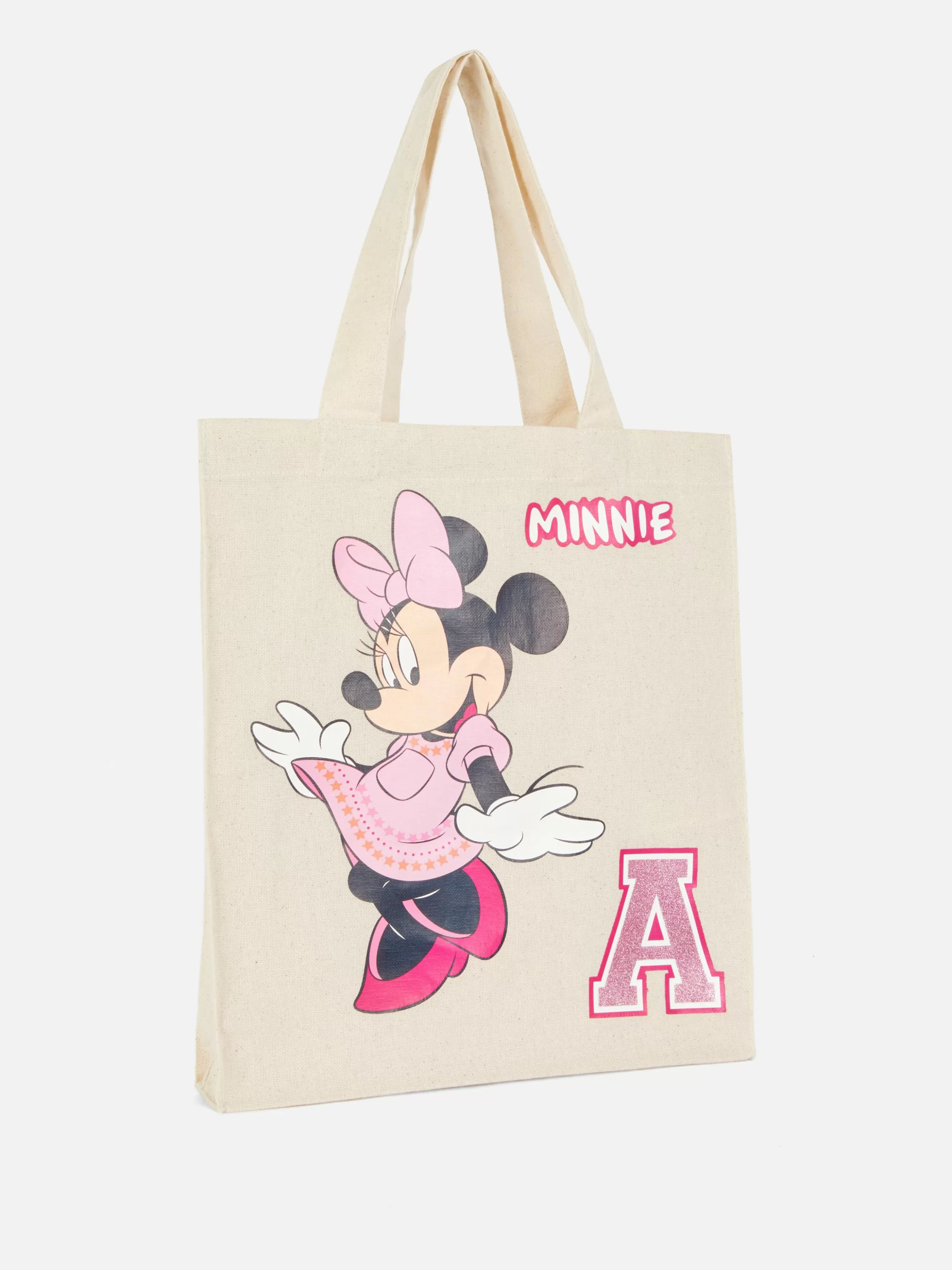 Outlet Primark Sac Fourre-tout à Initiale Disney Minnie Mouse Naturel