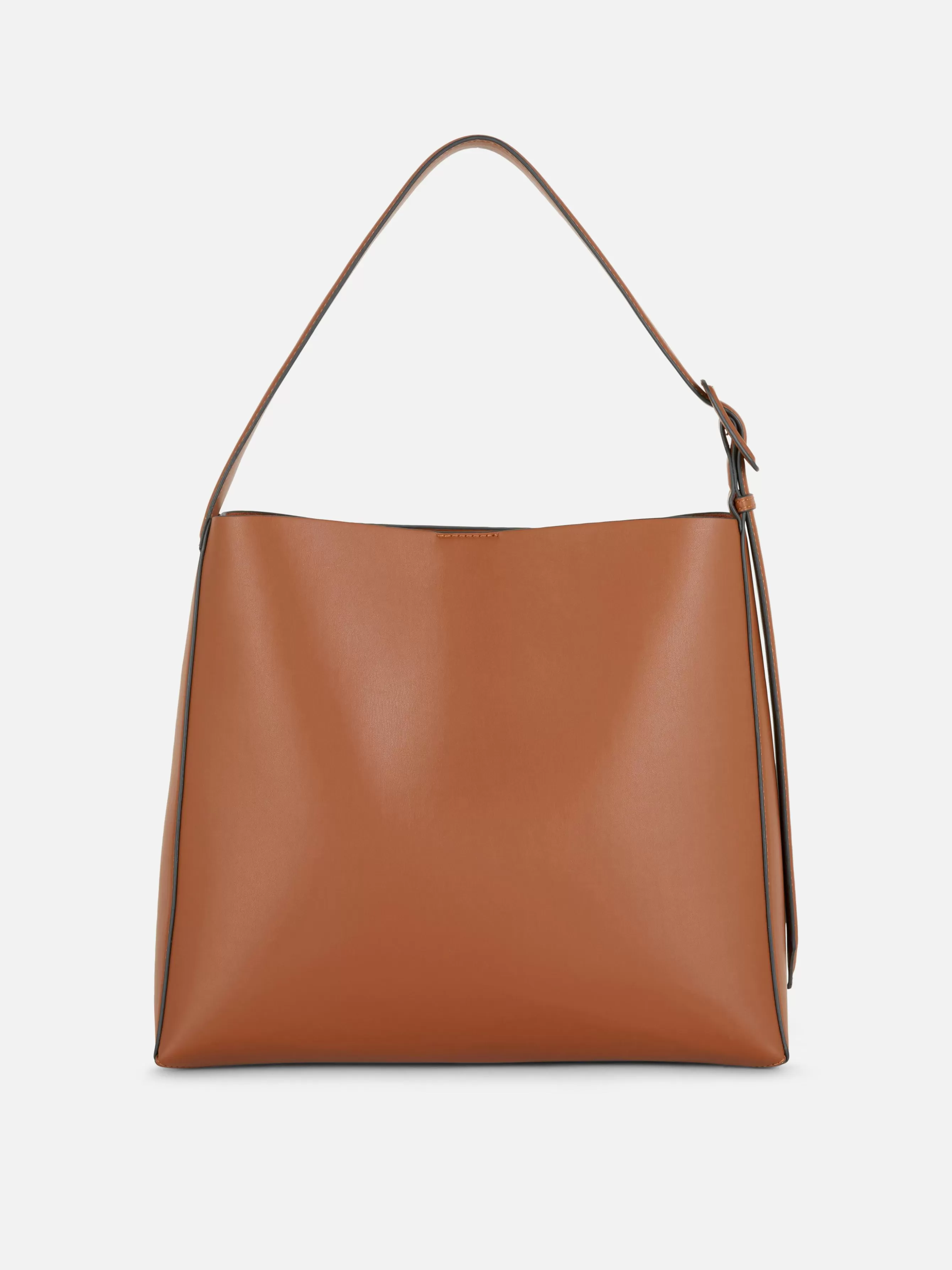 Cheap Primark Sac Fourre-tout En Simili Cuir Fauve