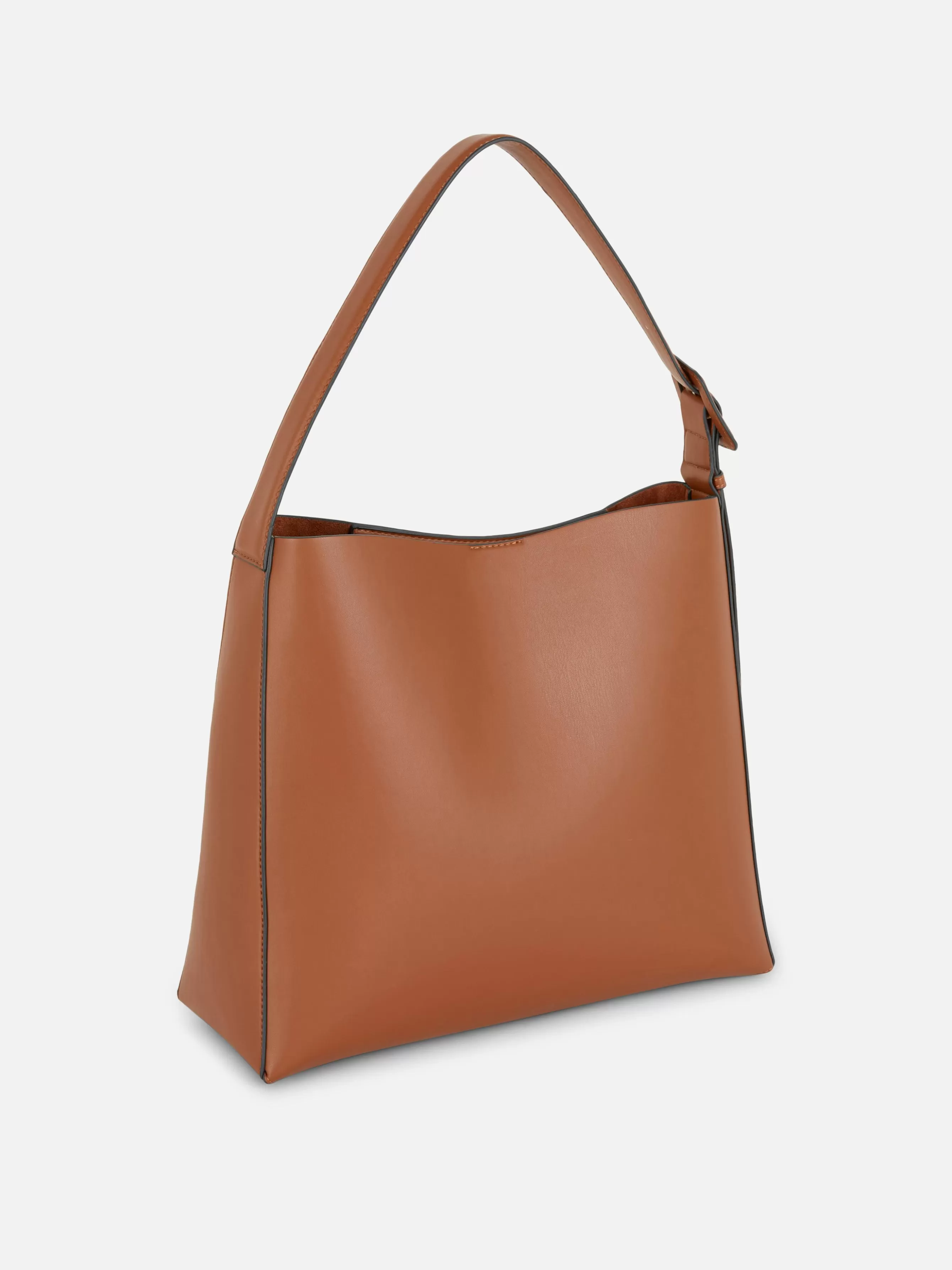 Cheap Primark Sac Fourre-tout En Simili Cuir Fauve