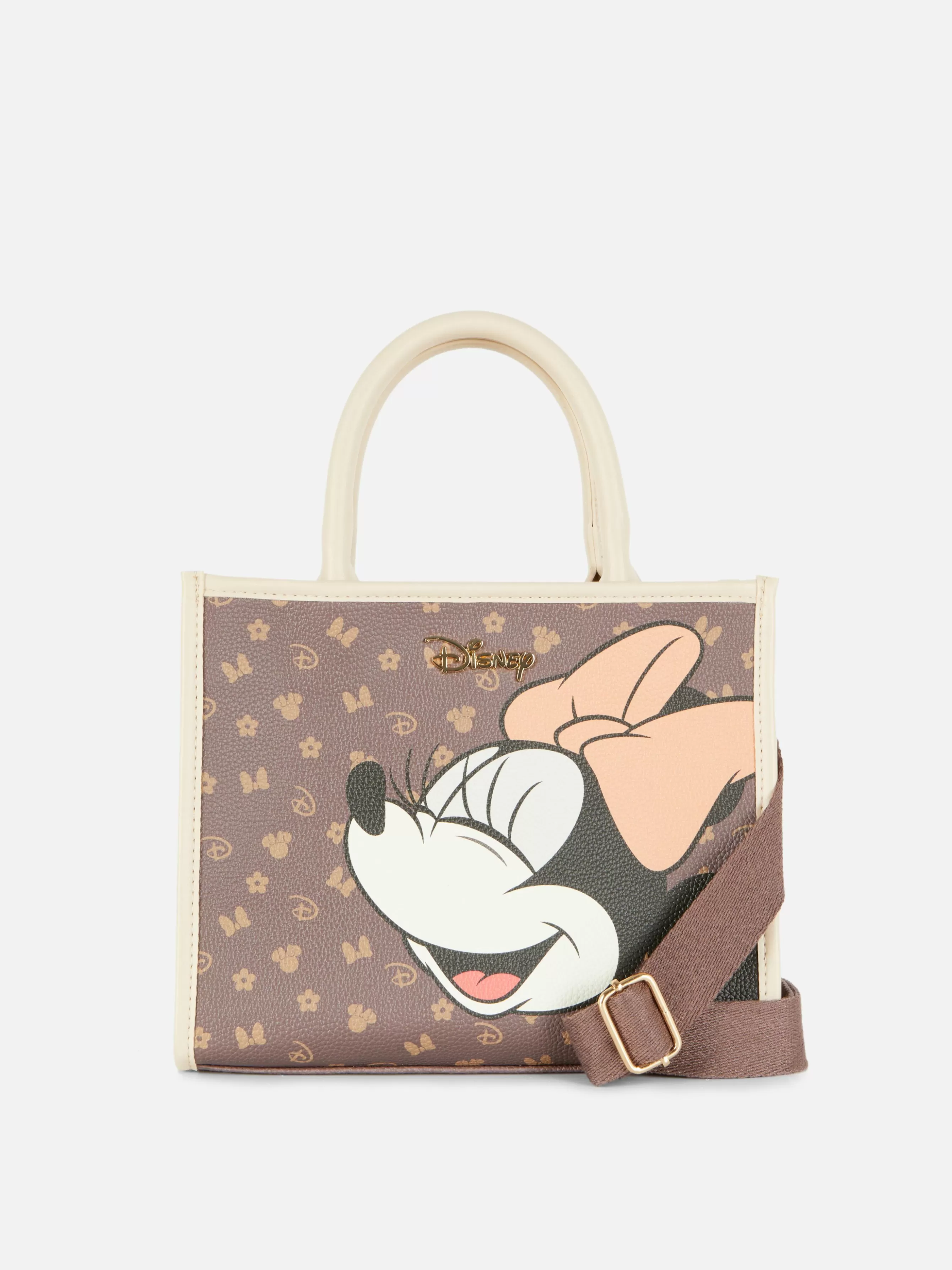 Outlet Primark Sac Fourre-tout En Simili Cuir Disney Minnie Mouse Marron