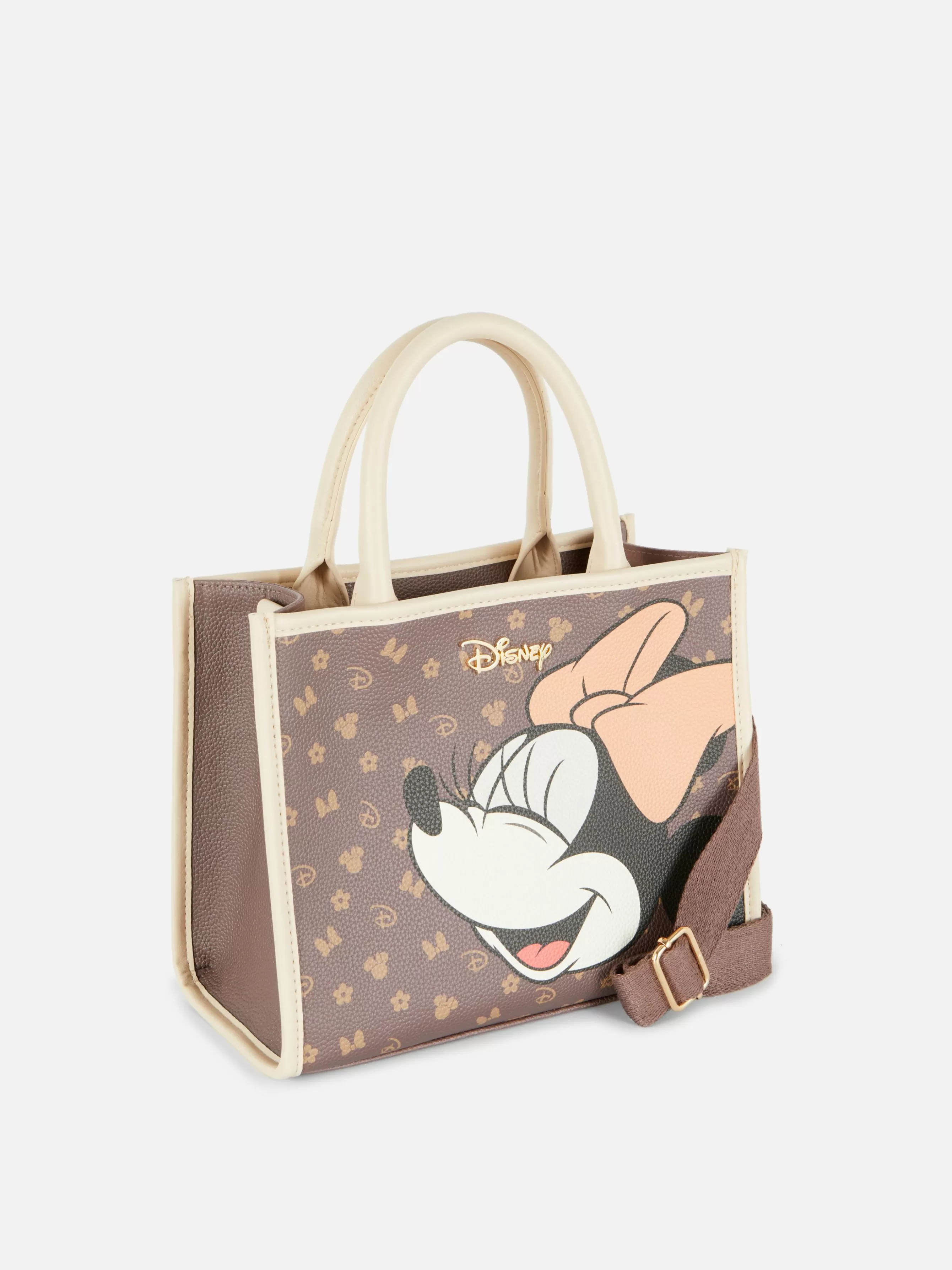 Outlet Primark Sac Fourre-tout En Simili Cuir Disney Minnie Mouse Marron