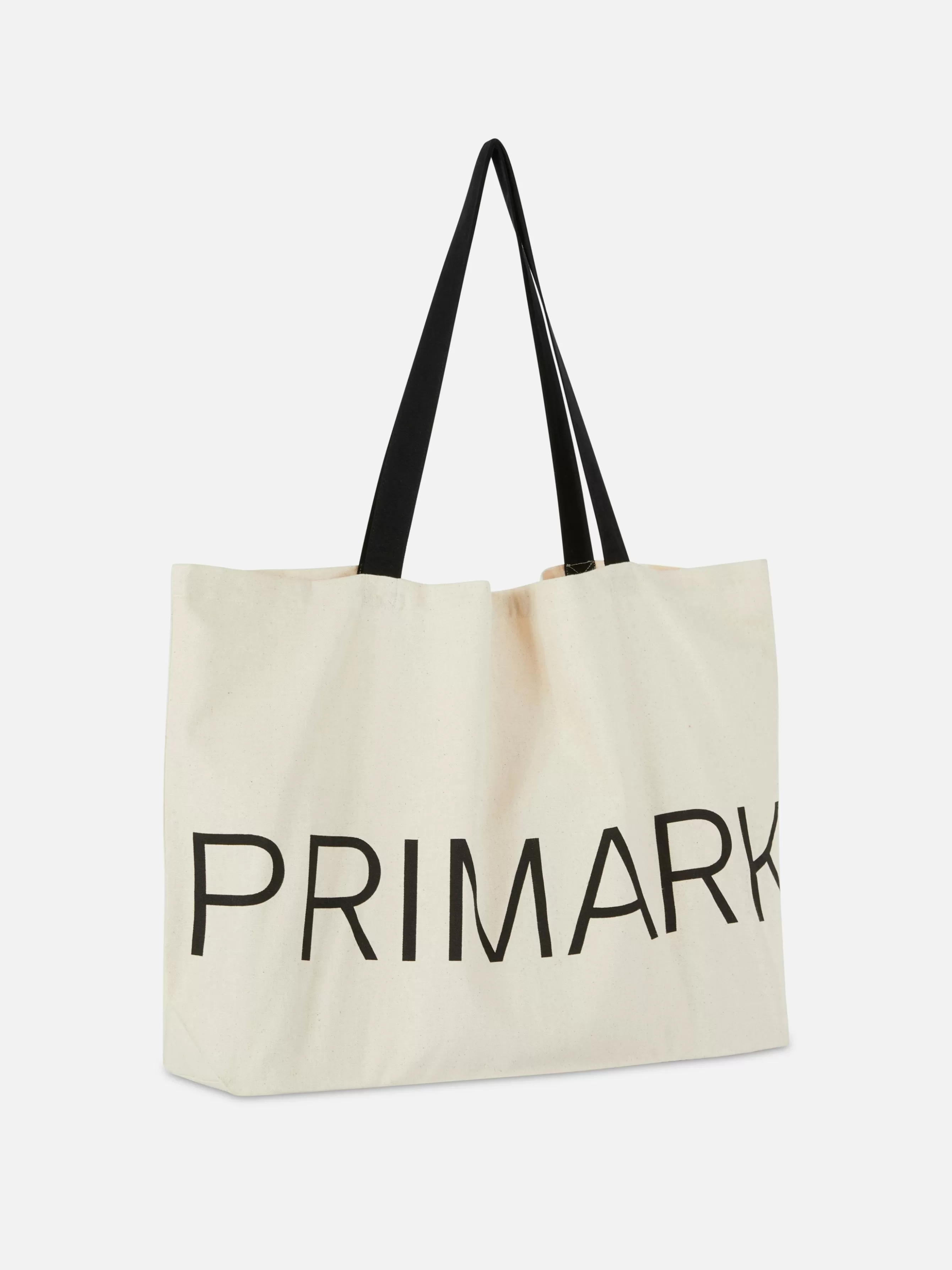 Online Primark Sac Fourre-tout En Toile Graphique Naturel