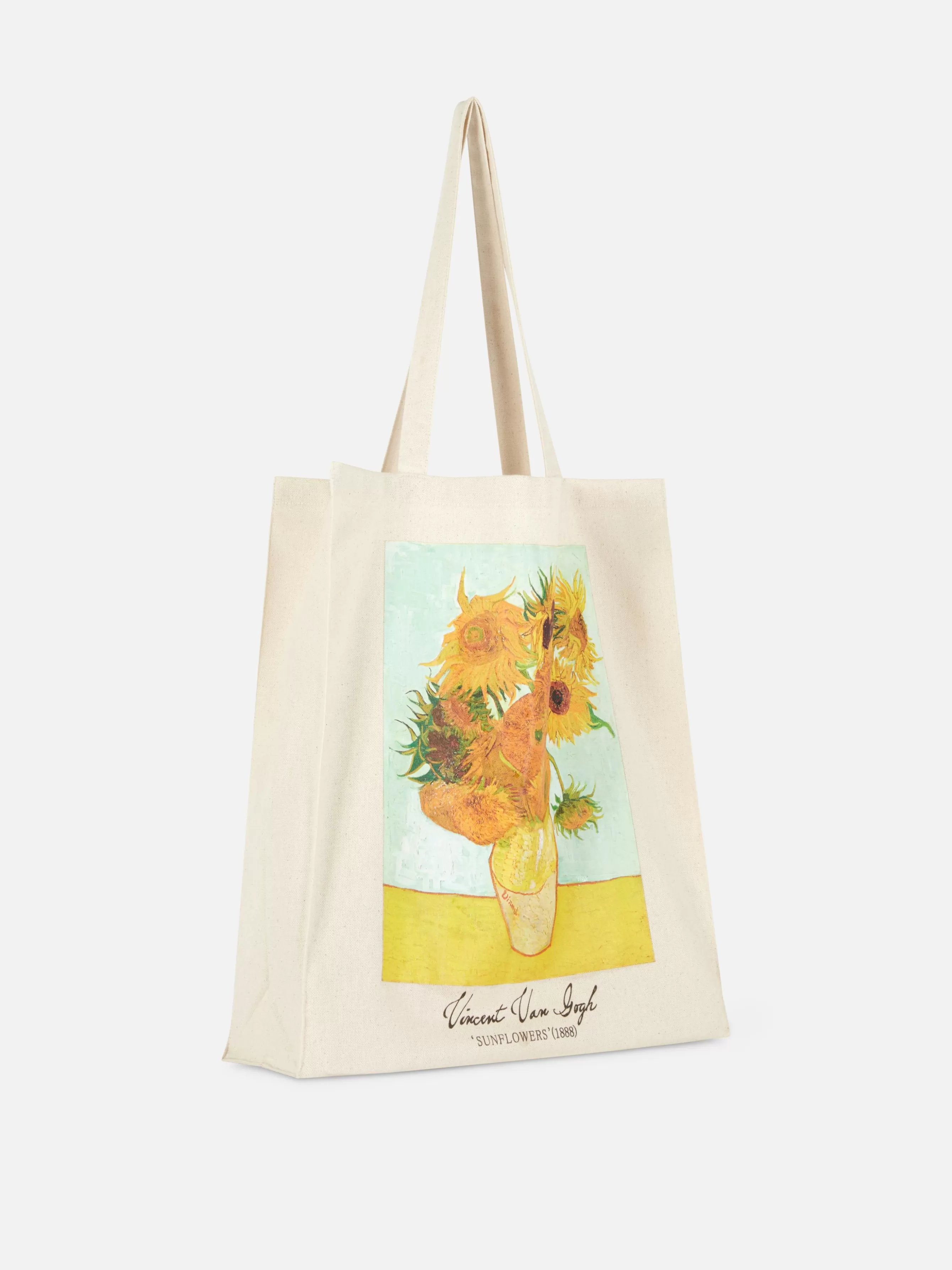 Fashion Primark Sac Fourre-tout Vincent Van Gogh Les Tournesols Naturel