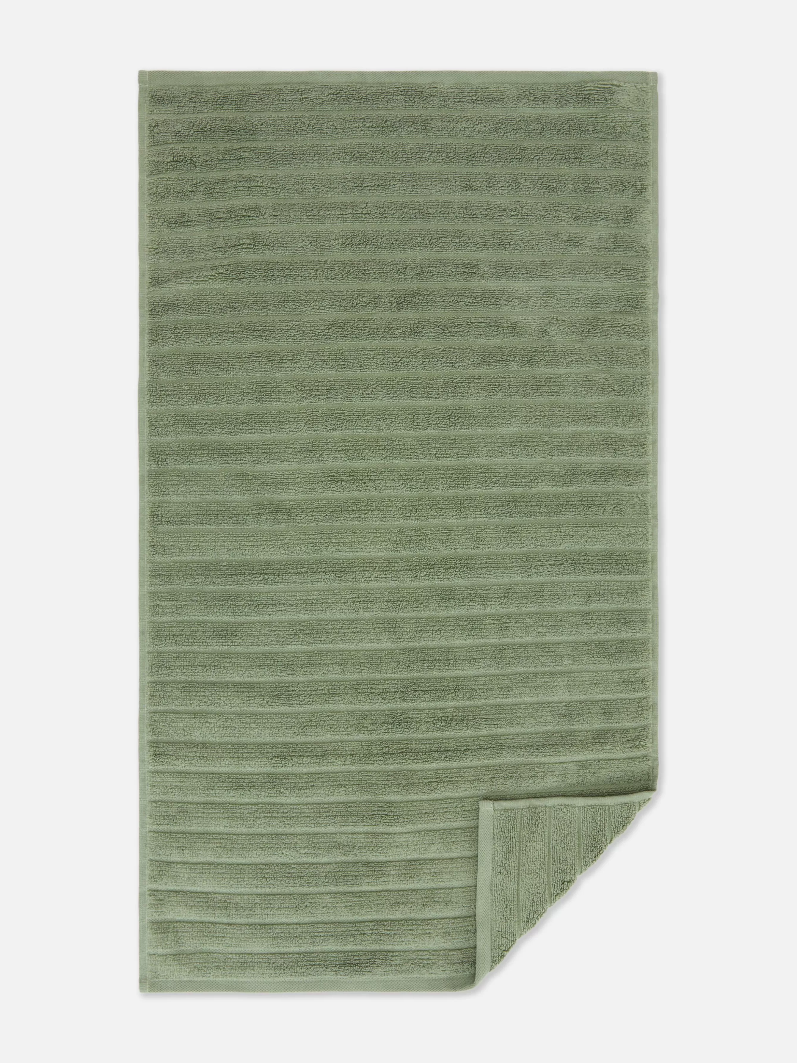 Flash Sale Primark Serviette Essuie-mains Côtelée Vert