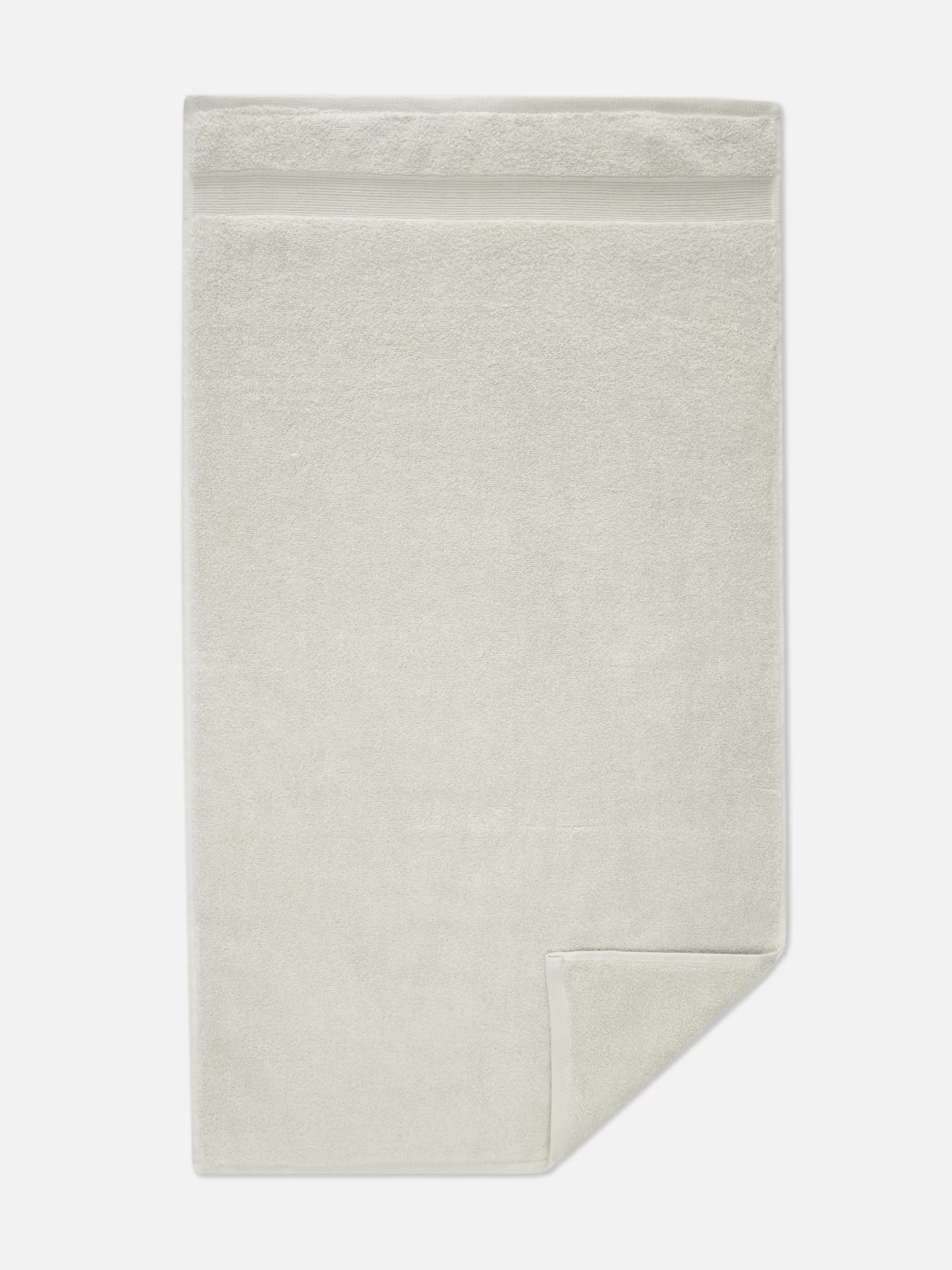 New Primark Serviette Essuie-mains Ultra-douce Argent