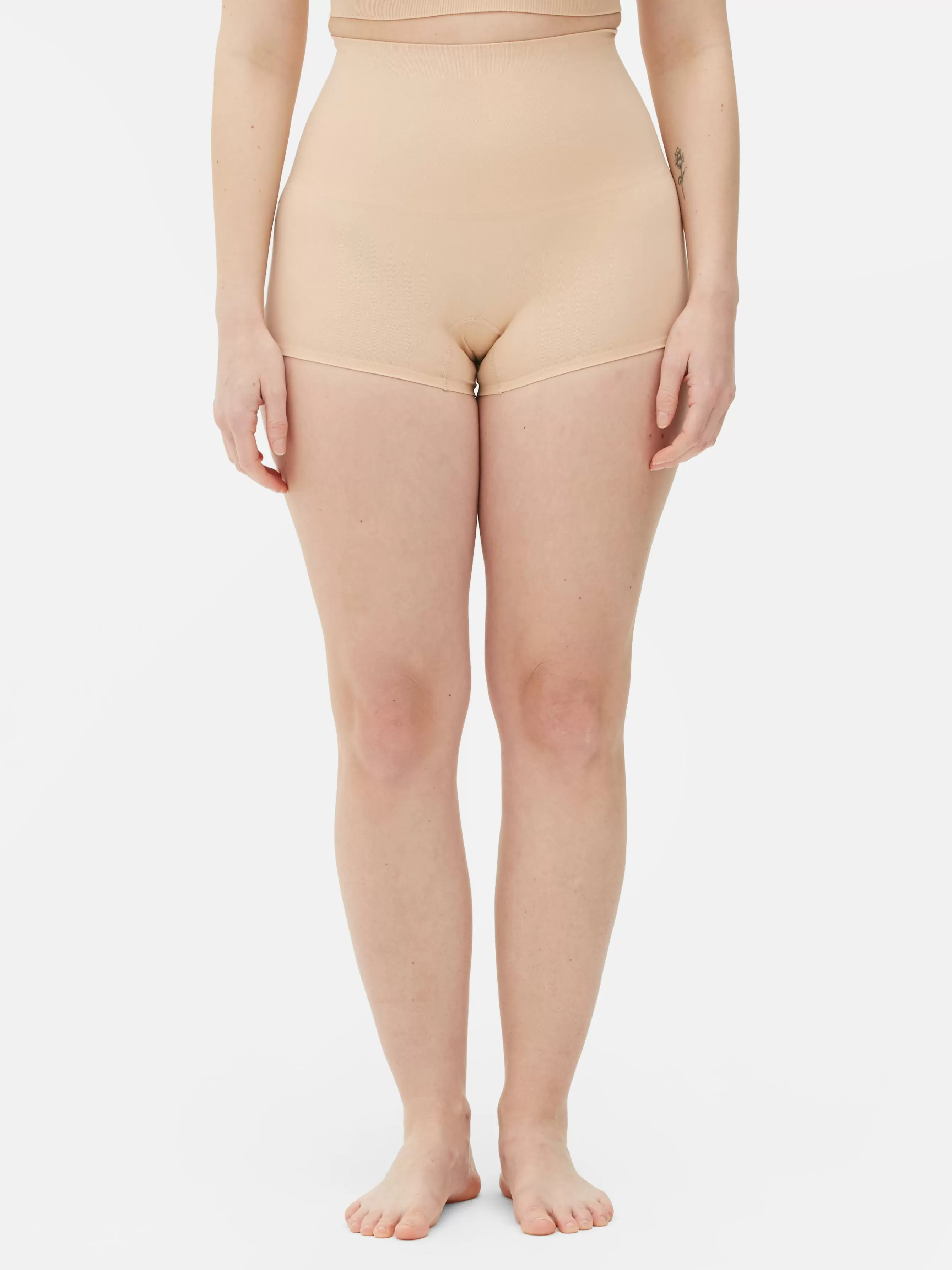 Discount Primark Short Sculptant Sans Coutures Taupe