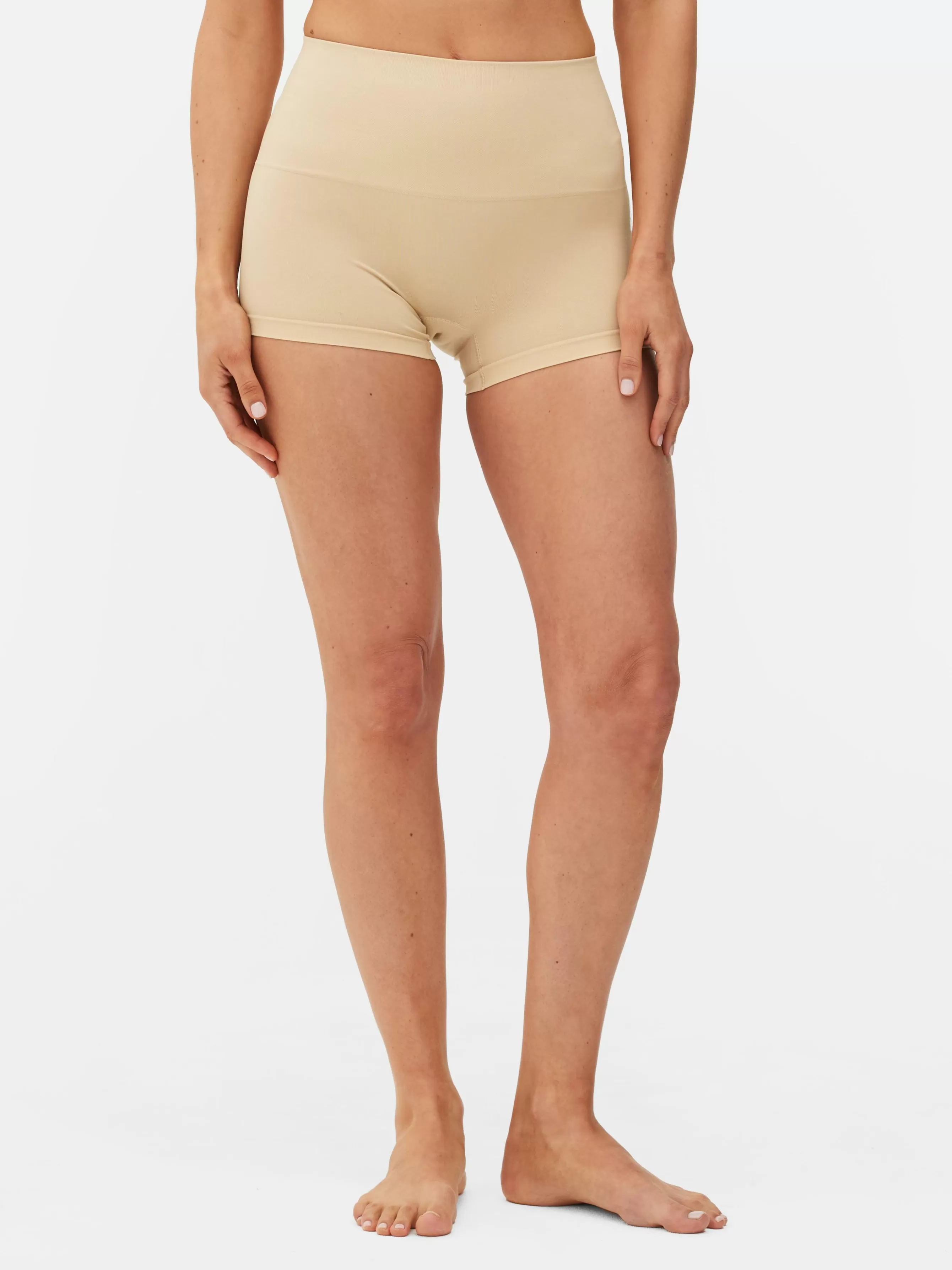 Fashion Primark Short Sculptant Sans Coutures Taupe